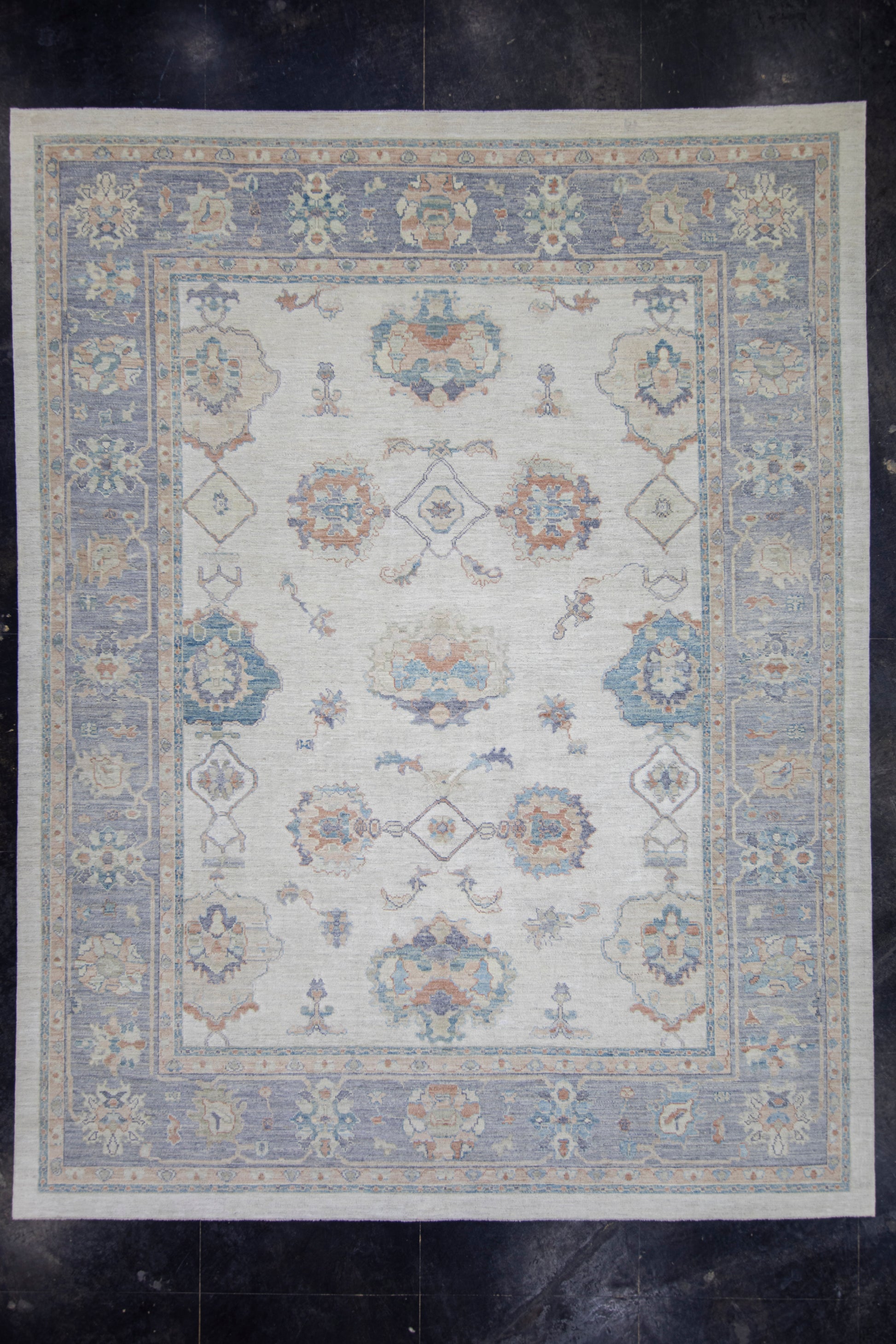 Turkish Oushak Rug 11'8" x 15'2" #17857
