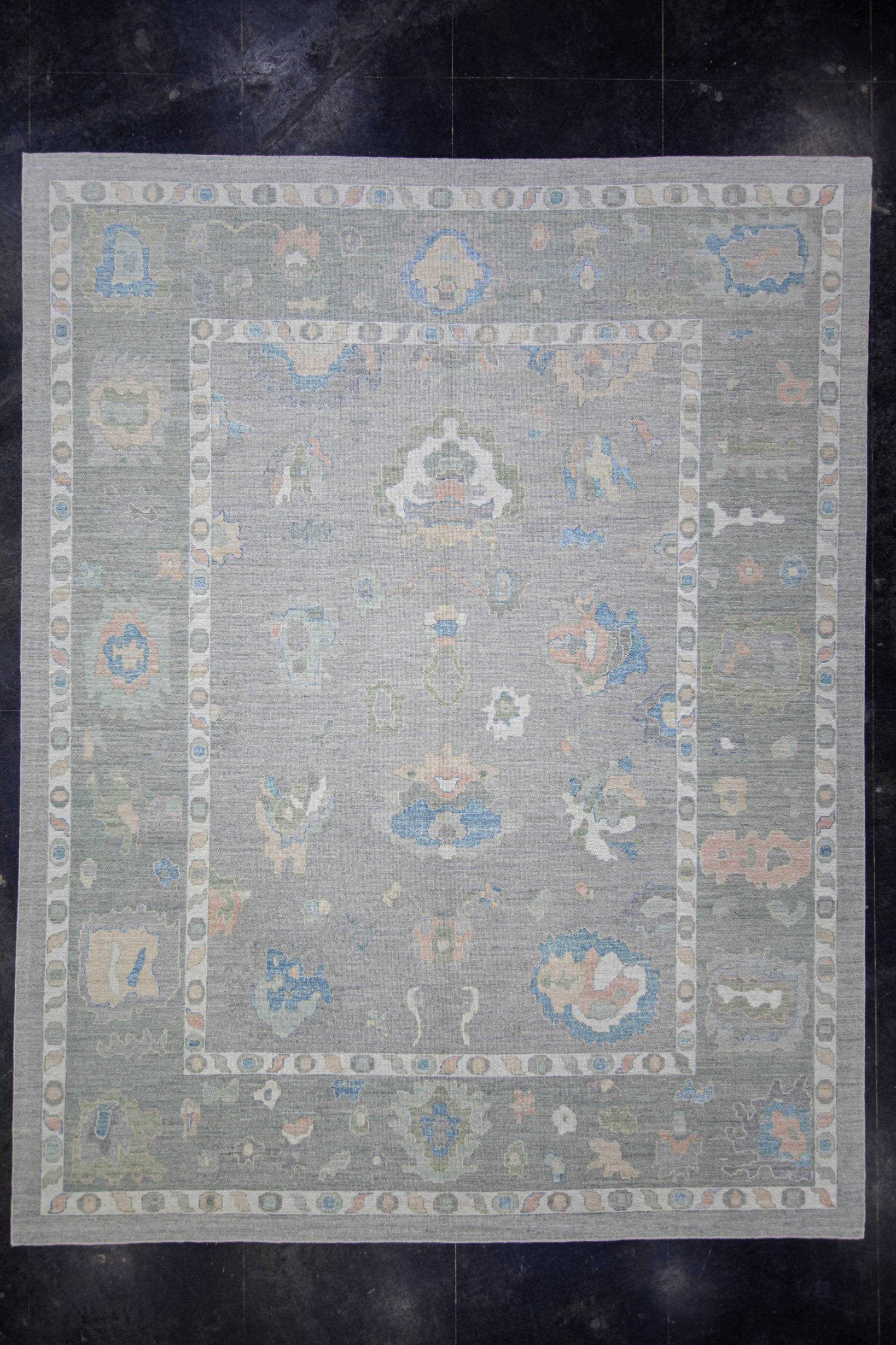Turkish Oushak Rug 12' x 15'4" #17806