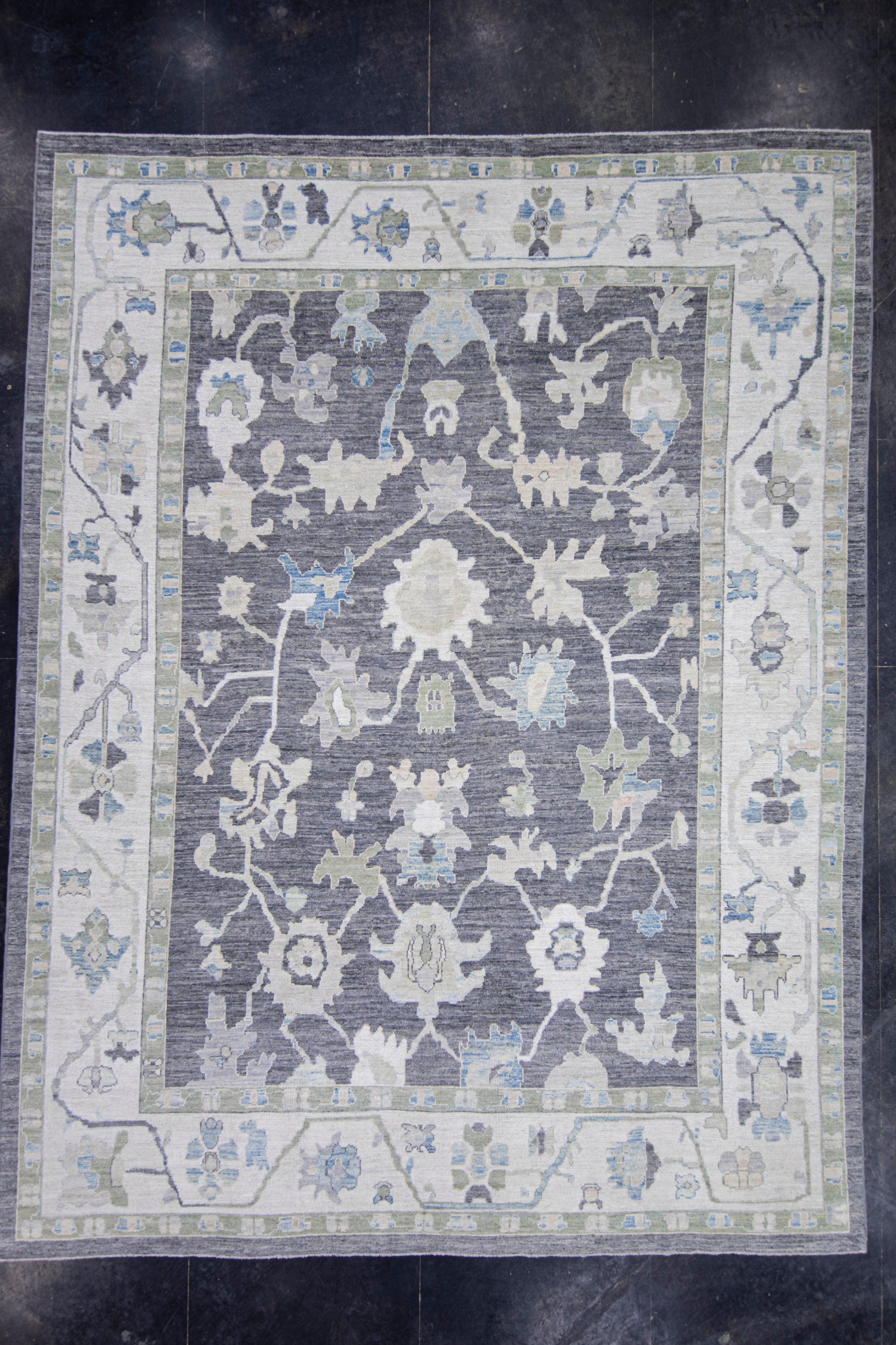 Turkish Oushak Rug 11'3" x 14'8" #17944