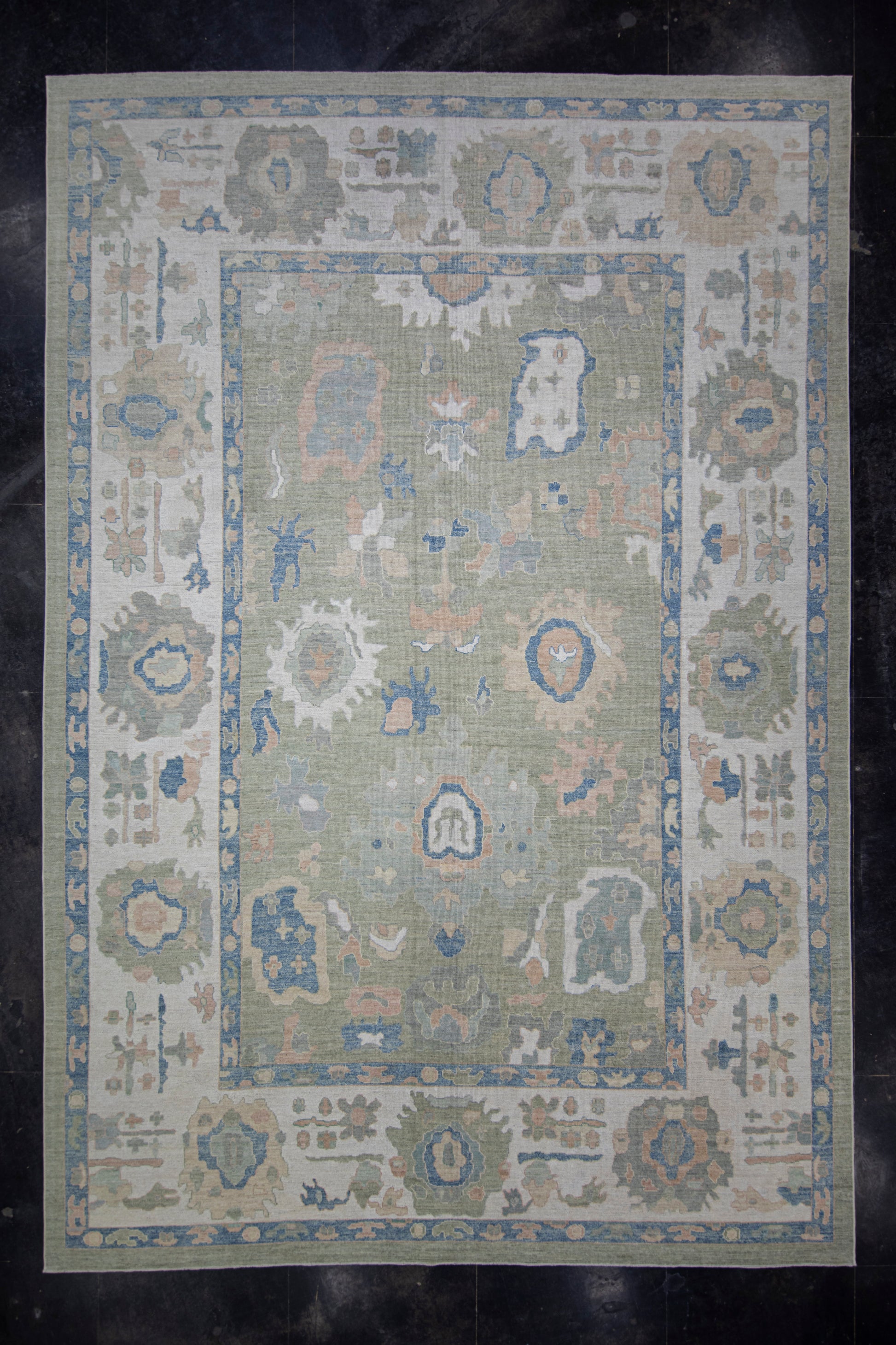Turkish Oushak Rug 12'10" x 18'11" #17867