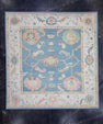 Square Turkish Oushak Rug 12' x 12'5" #17412