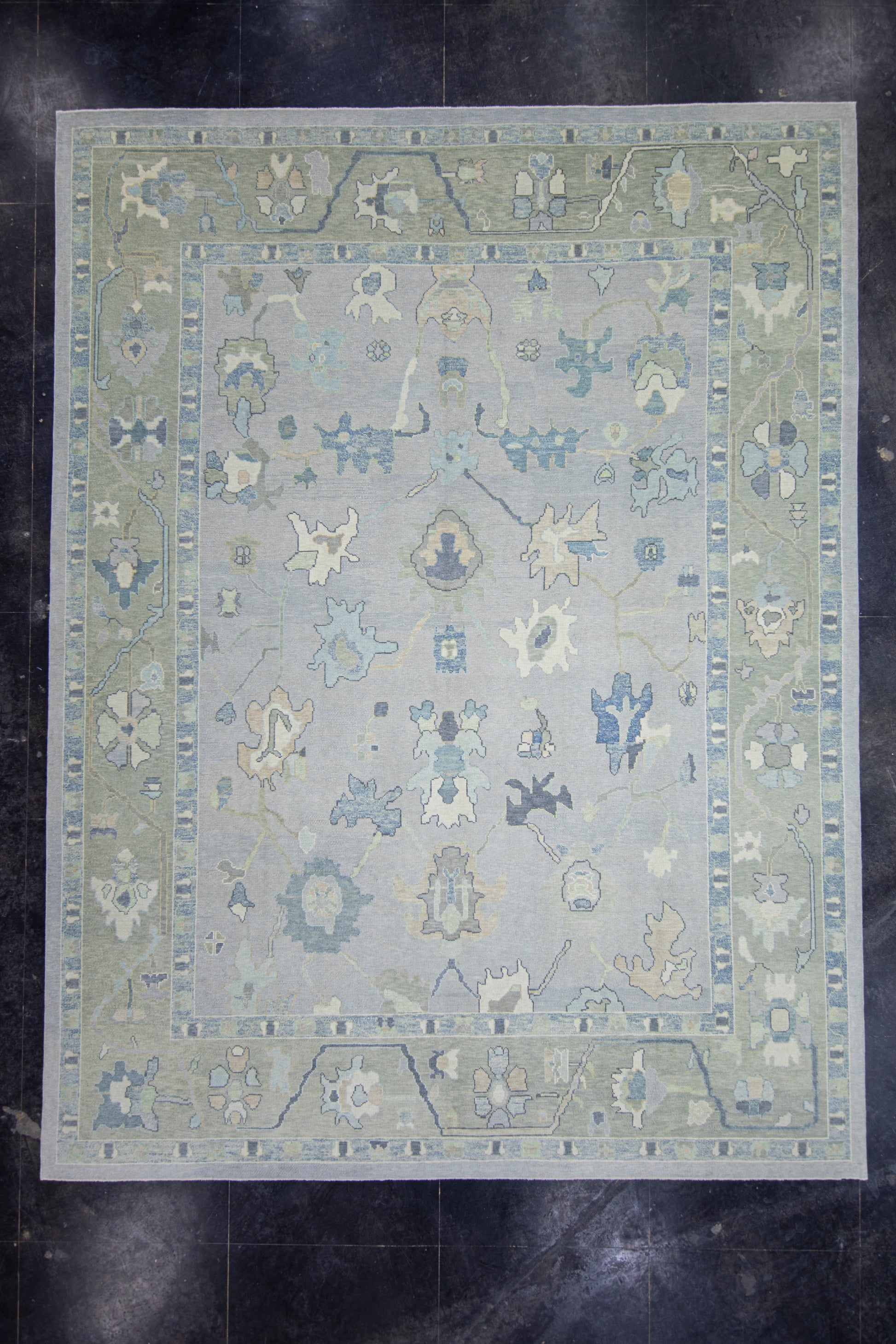 Turkish Oushak Rug 11'9" x 15'6" #17003