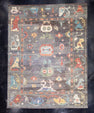 Turkish Old Wool Oushak Rug 12'4" x 16' #17100