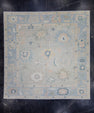 Square Turkish Oushak Rug 12'3" x 12'5" #17230