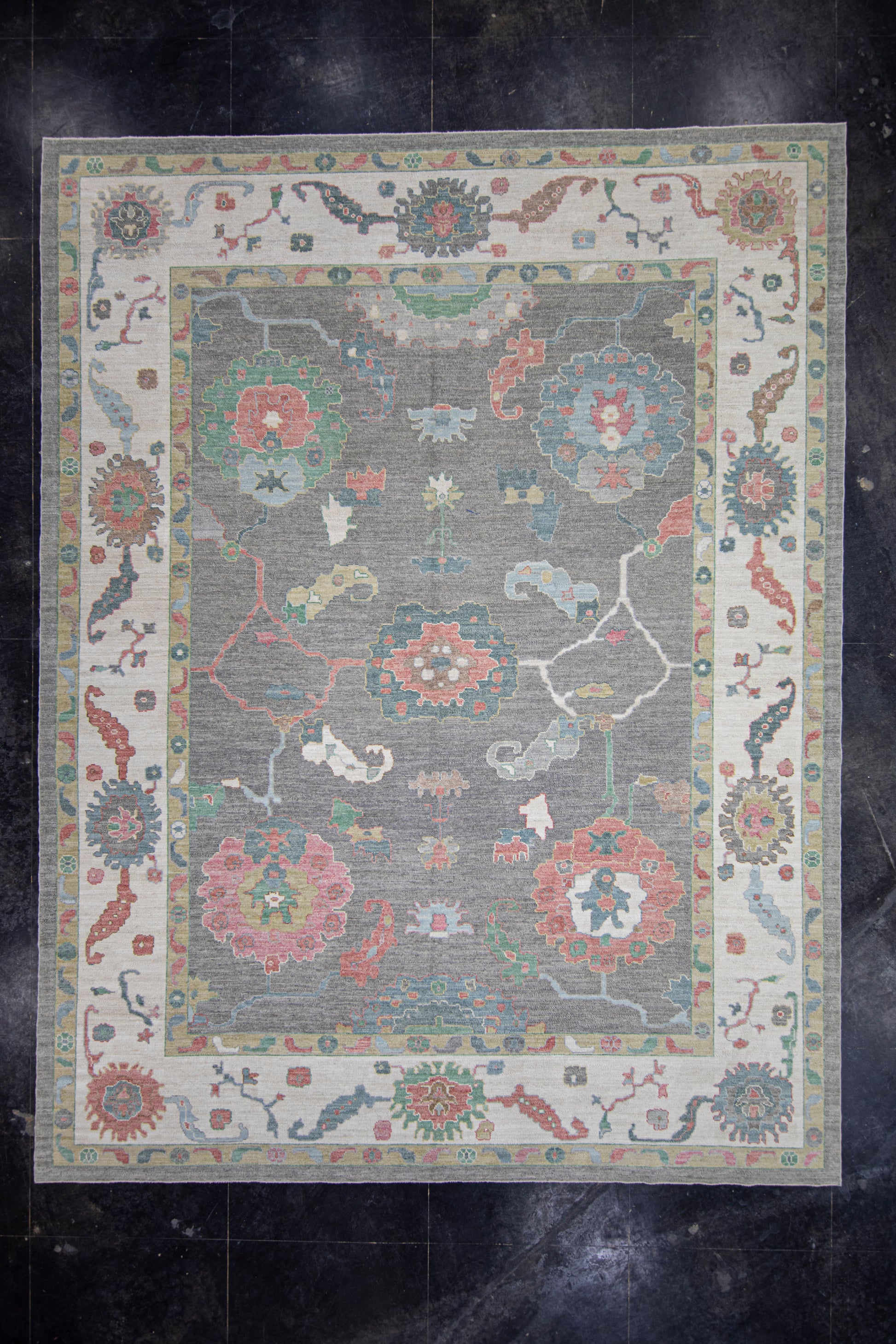 Turkish Oushak Rug 12' x 15'7" #17353