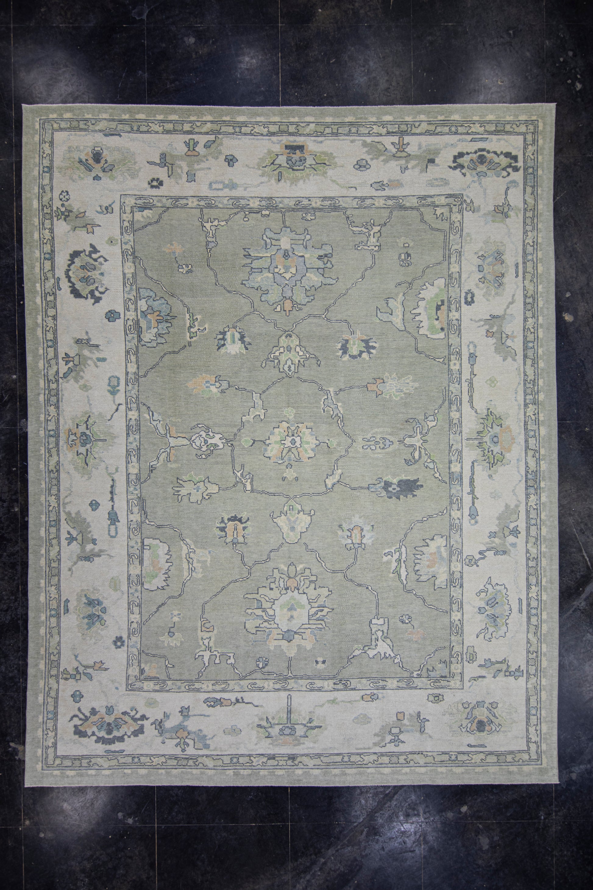 Turkish Oushak Rug 11'11" x 15'3" #17000