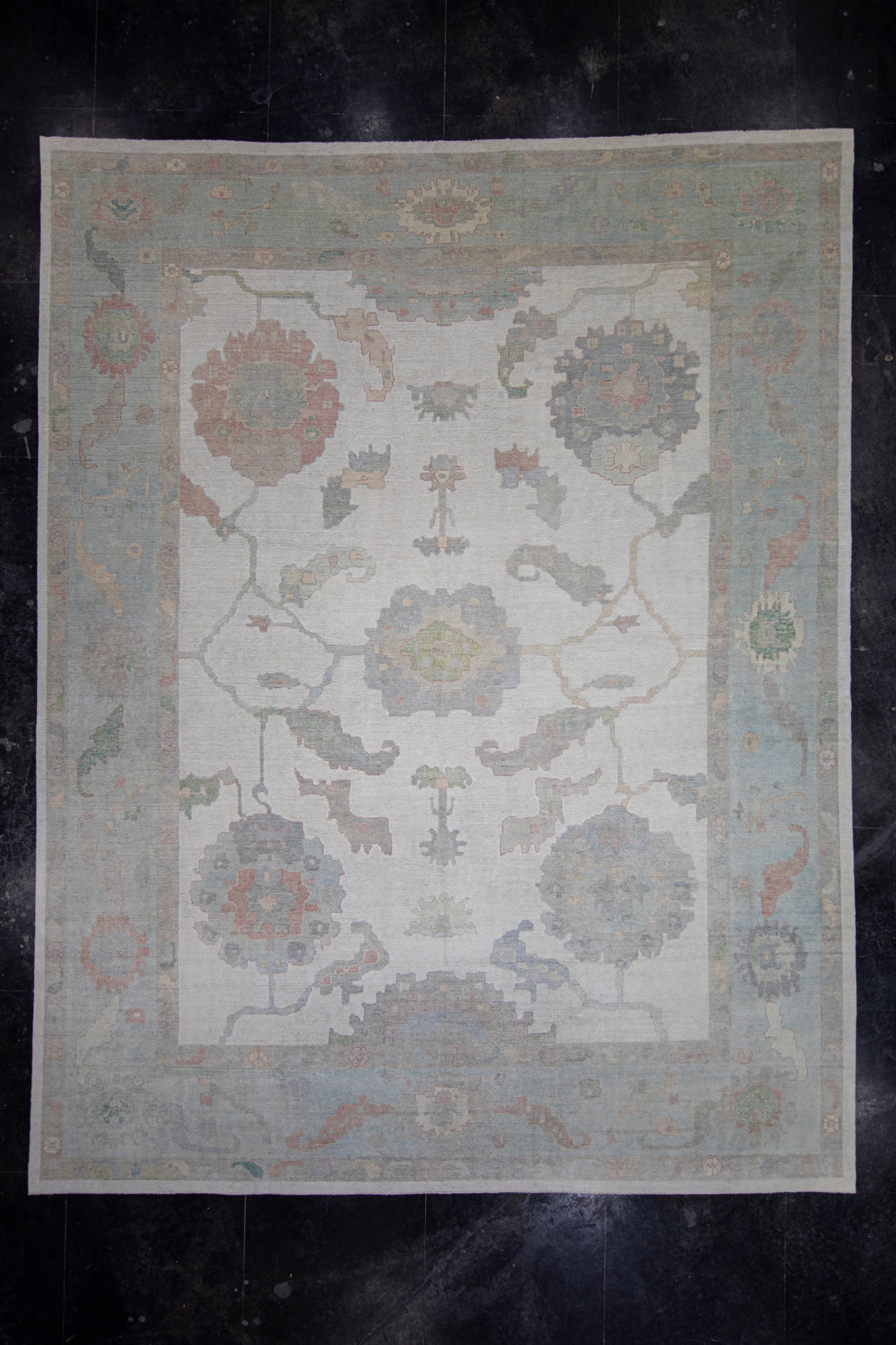 Turkish Oushak Rug 13'9" x 17'7" #17046