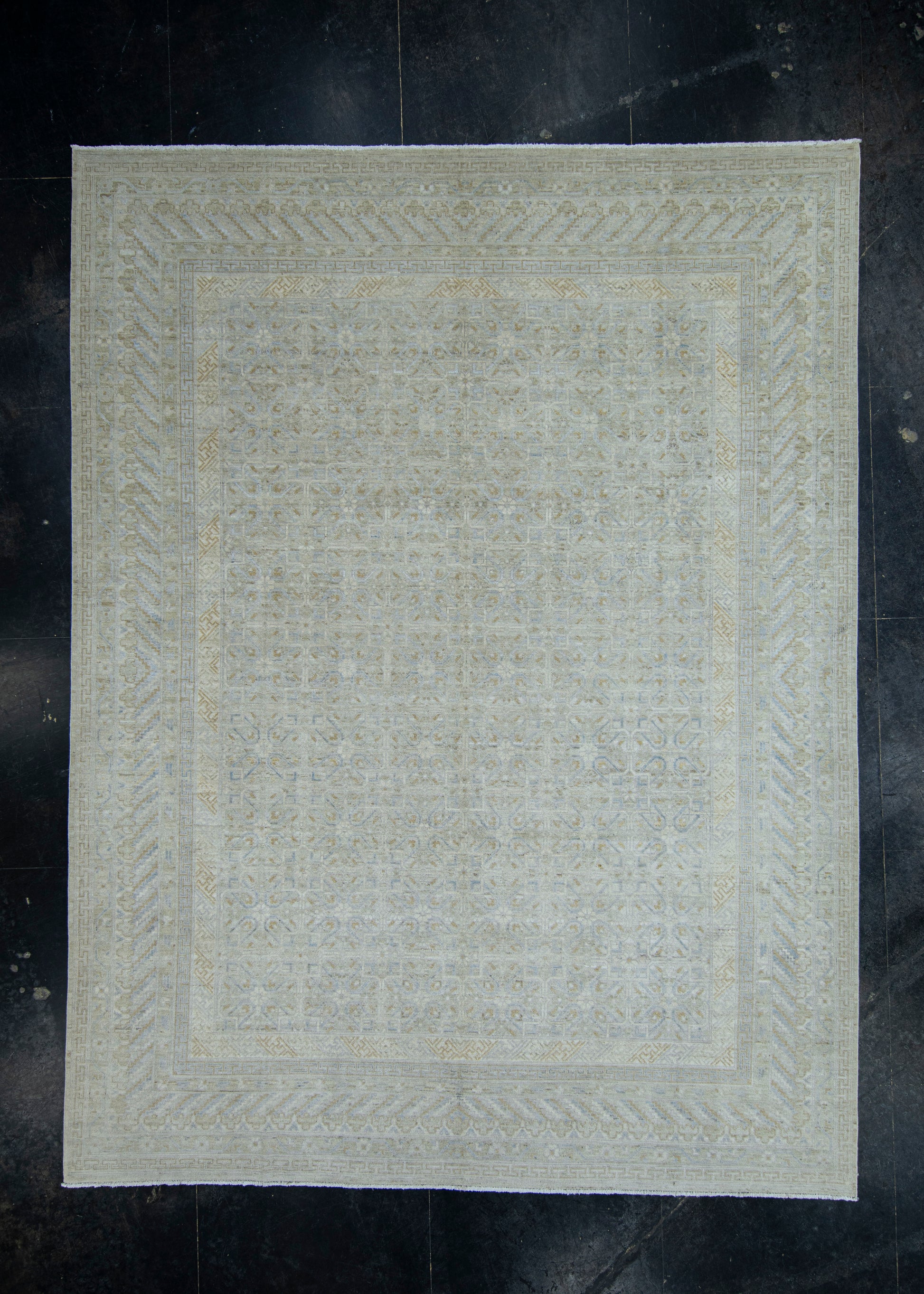 Handwoven Oushak Rug 10'2" x 13'6" #17702
