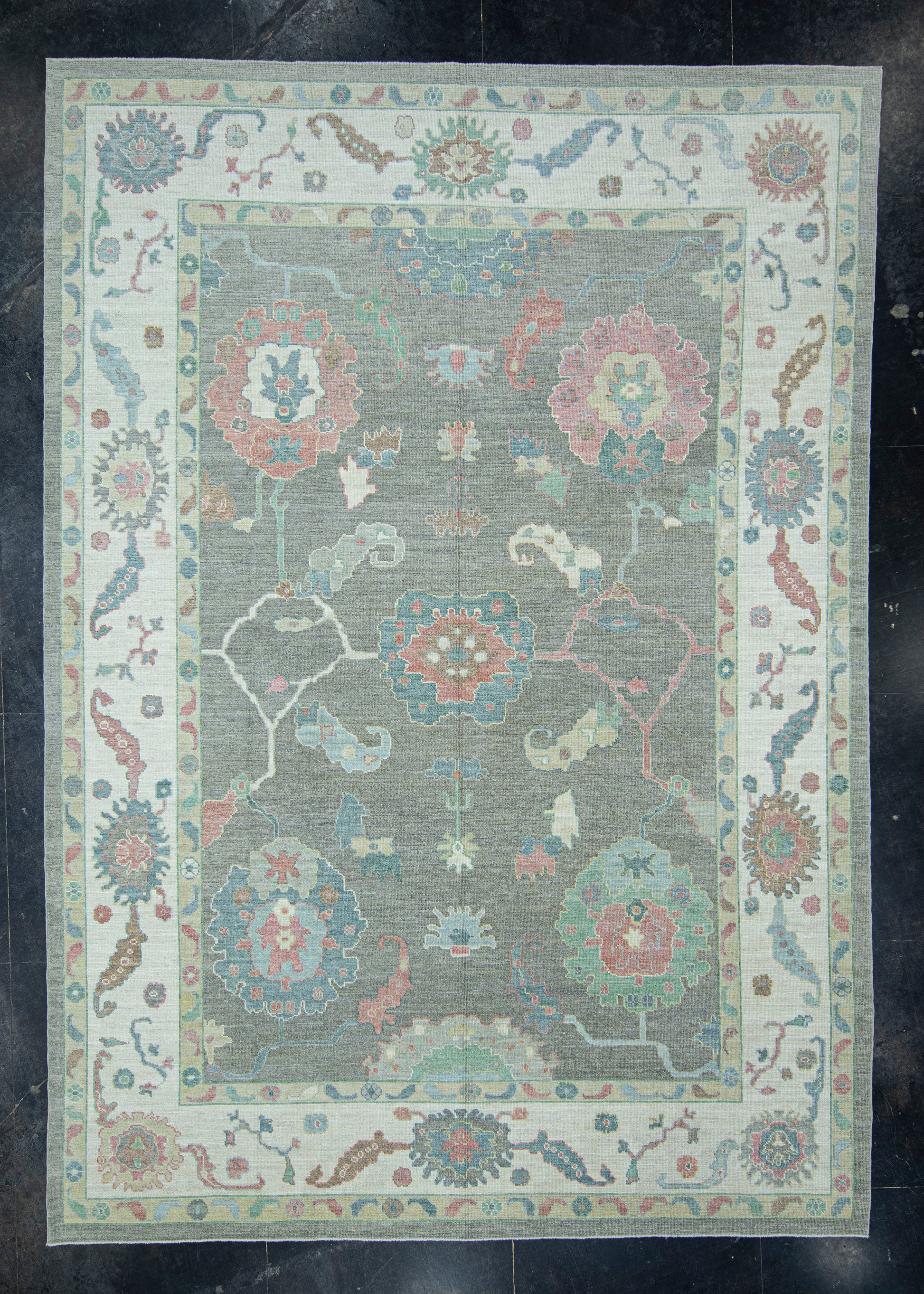 Turkish Oushak Rug 10' x 14'2" #17392