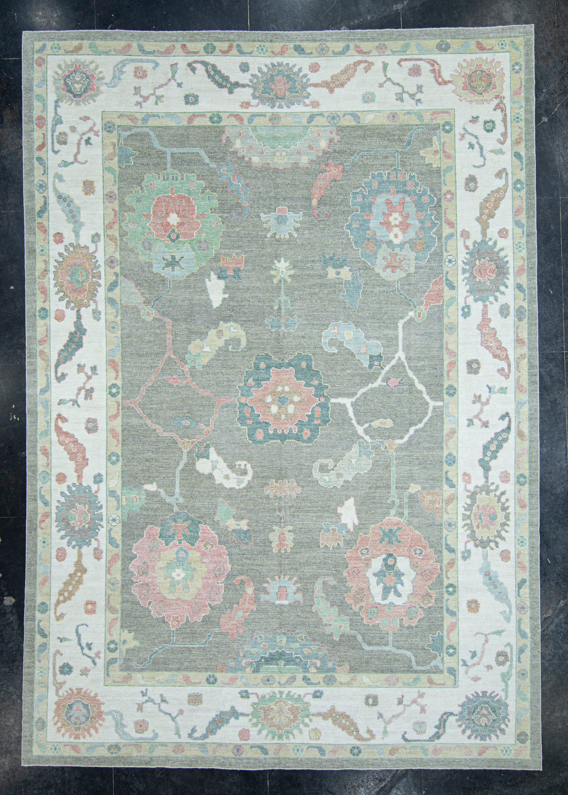 Turkish Oushak Rug 10' x 14'4" #17345