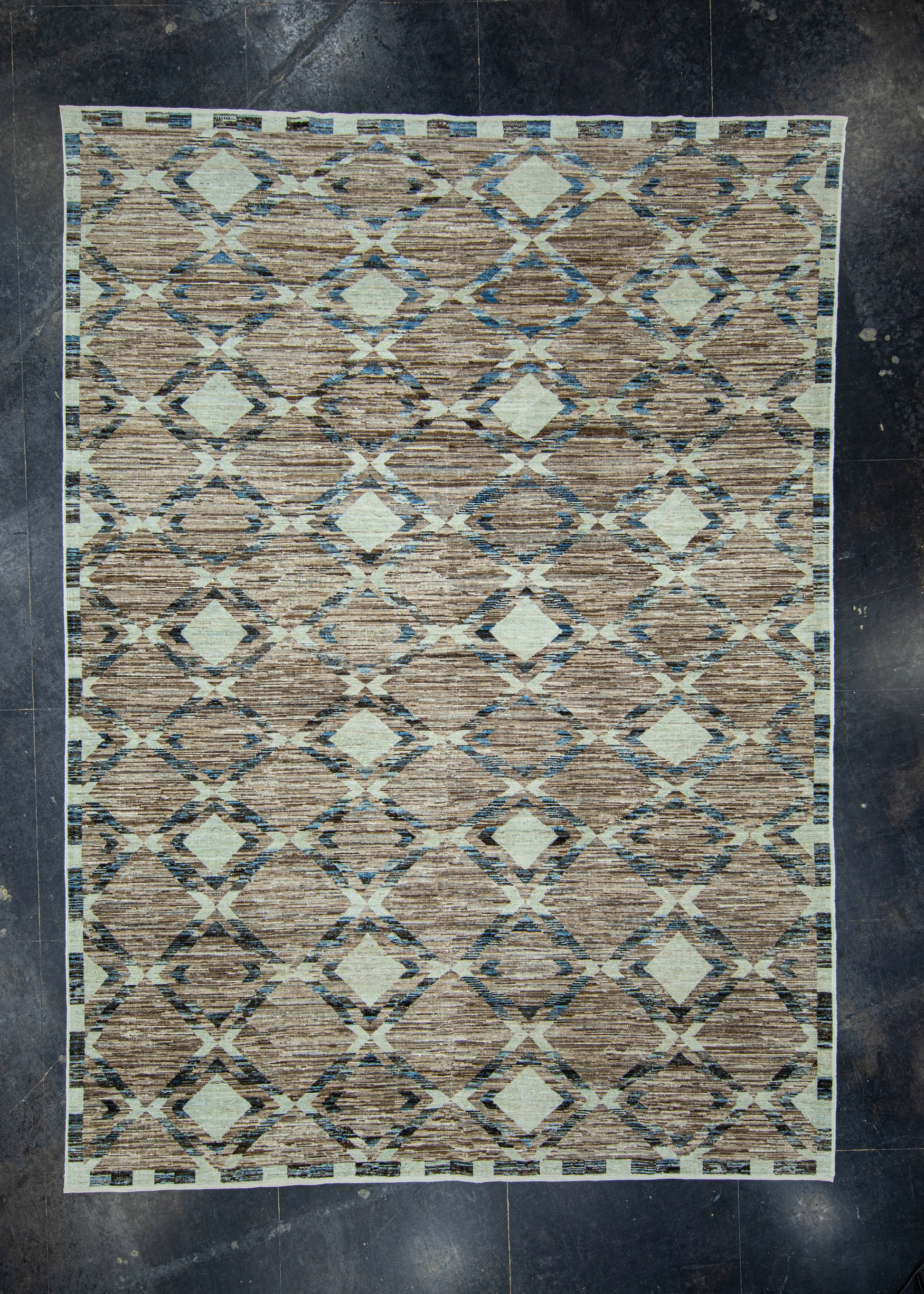 Handwoven Oushak Rug 9'10" x 14' #17913