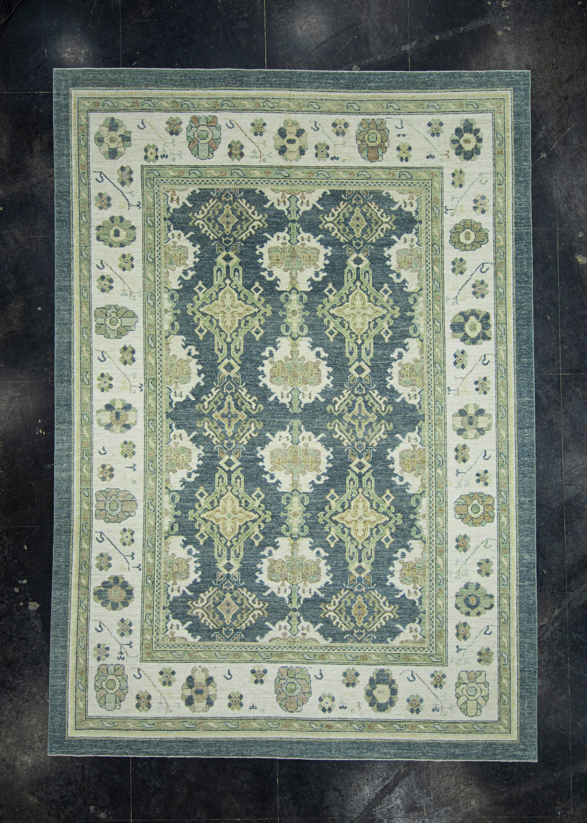 Turkish Oushak Rug 9'11" x 14'2" #17367