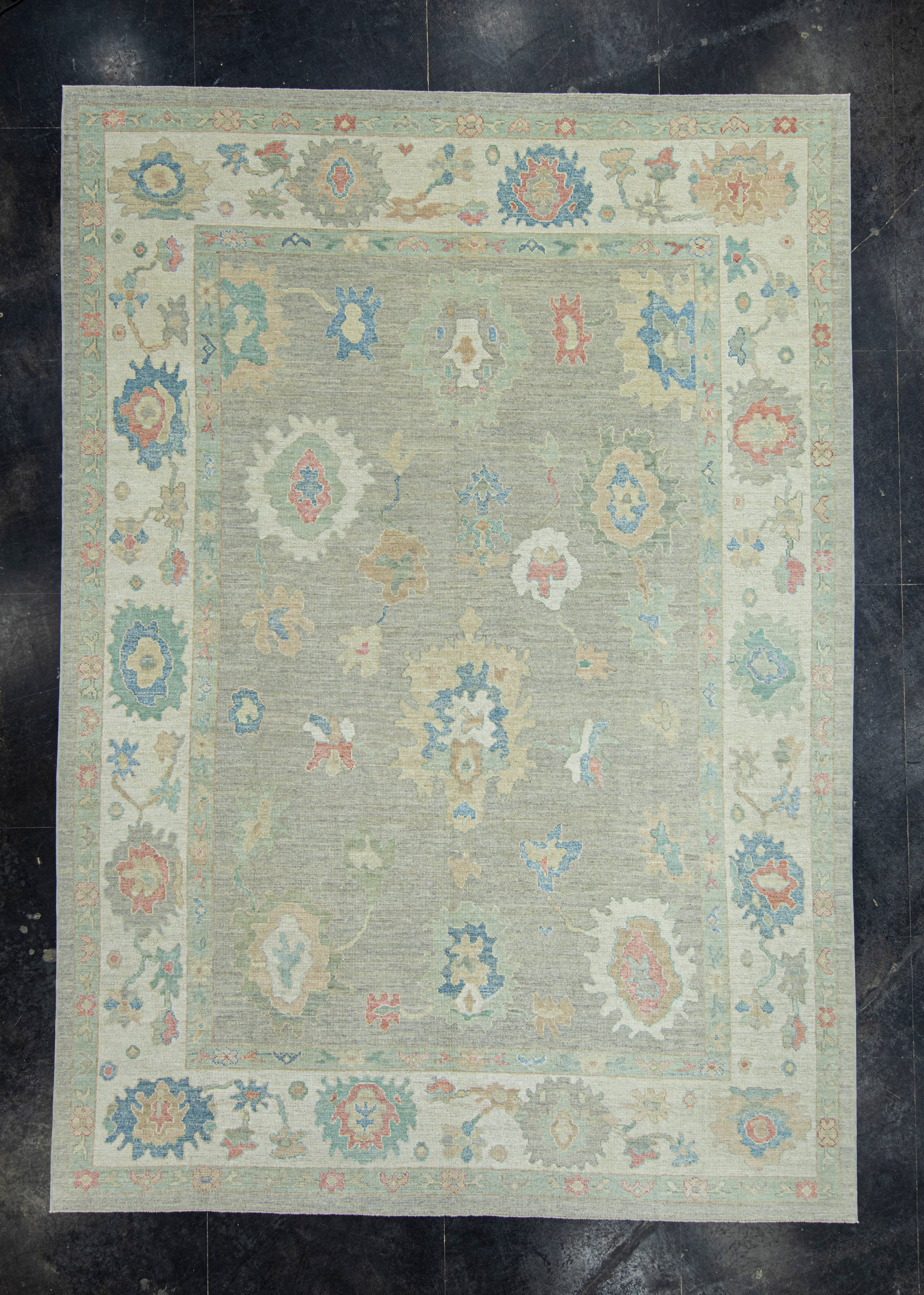 Turkish Oushak Rug 10'2" x 14'3" #17772