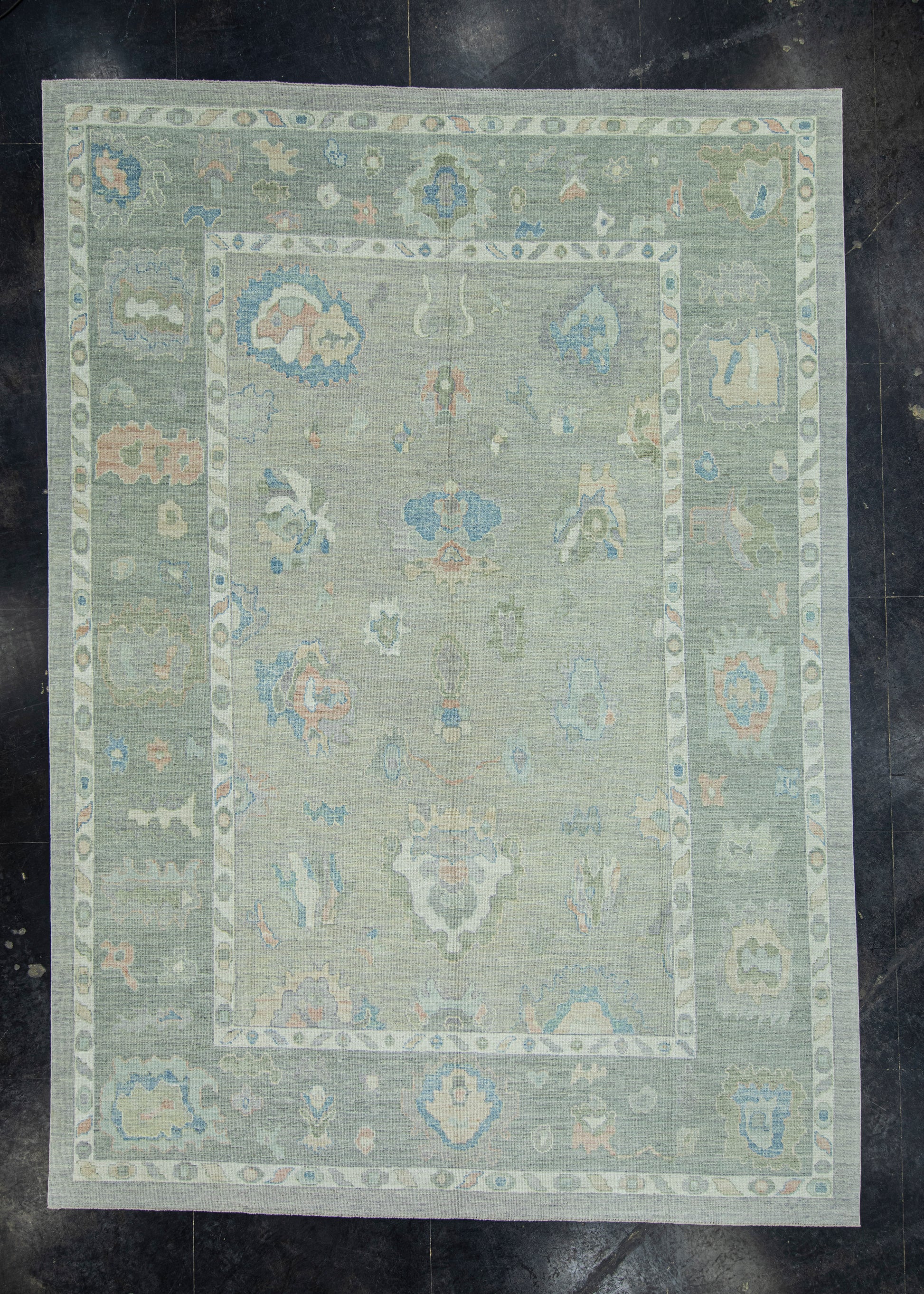Turkish Oushak Rug 10'3" x 14'5" #17832