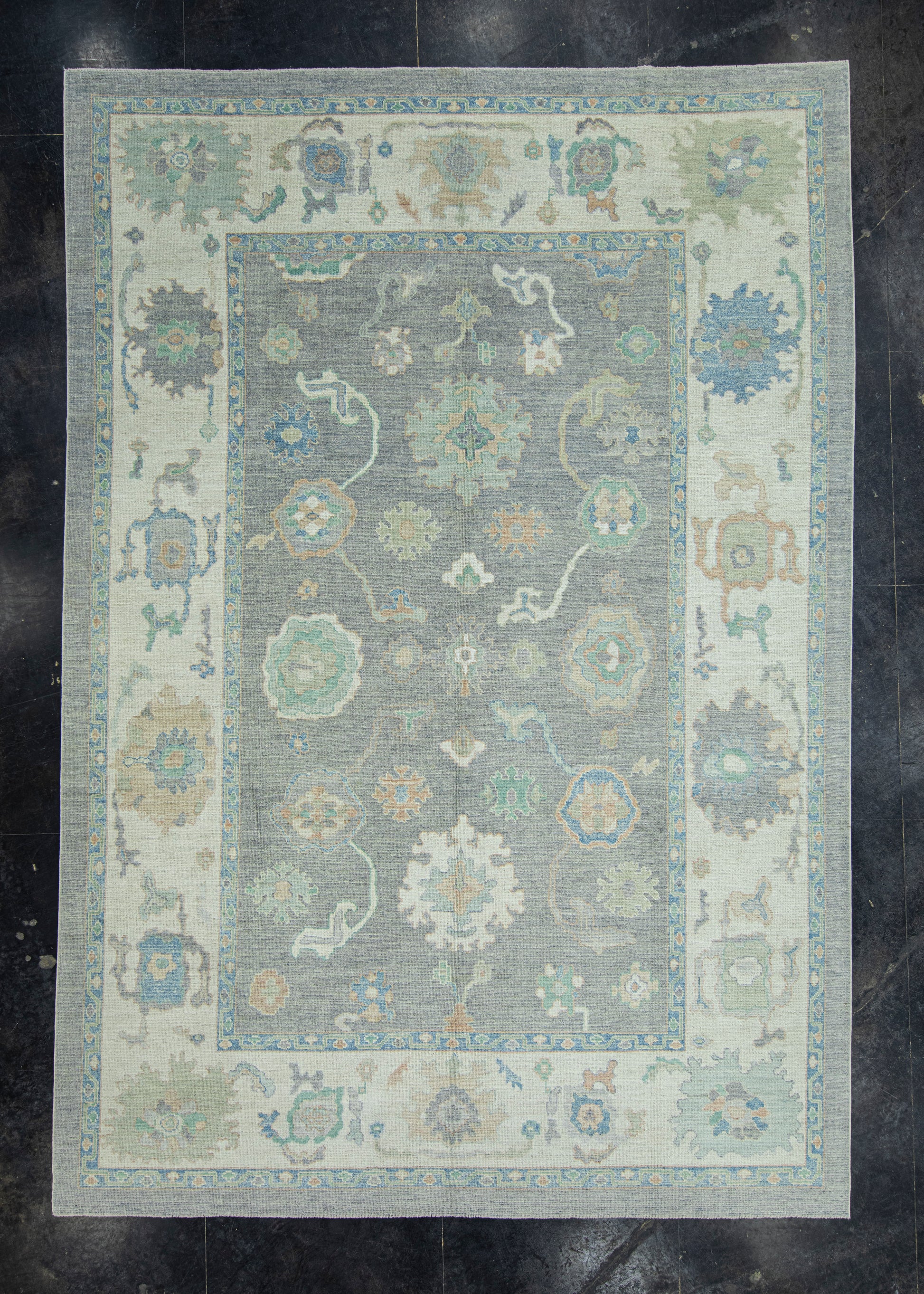 Turkish Oushak Rug 10'1" x 14'8" #17759