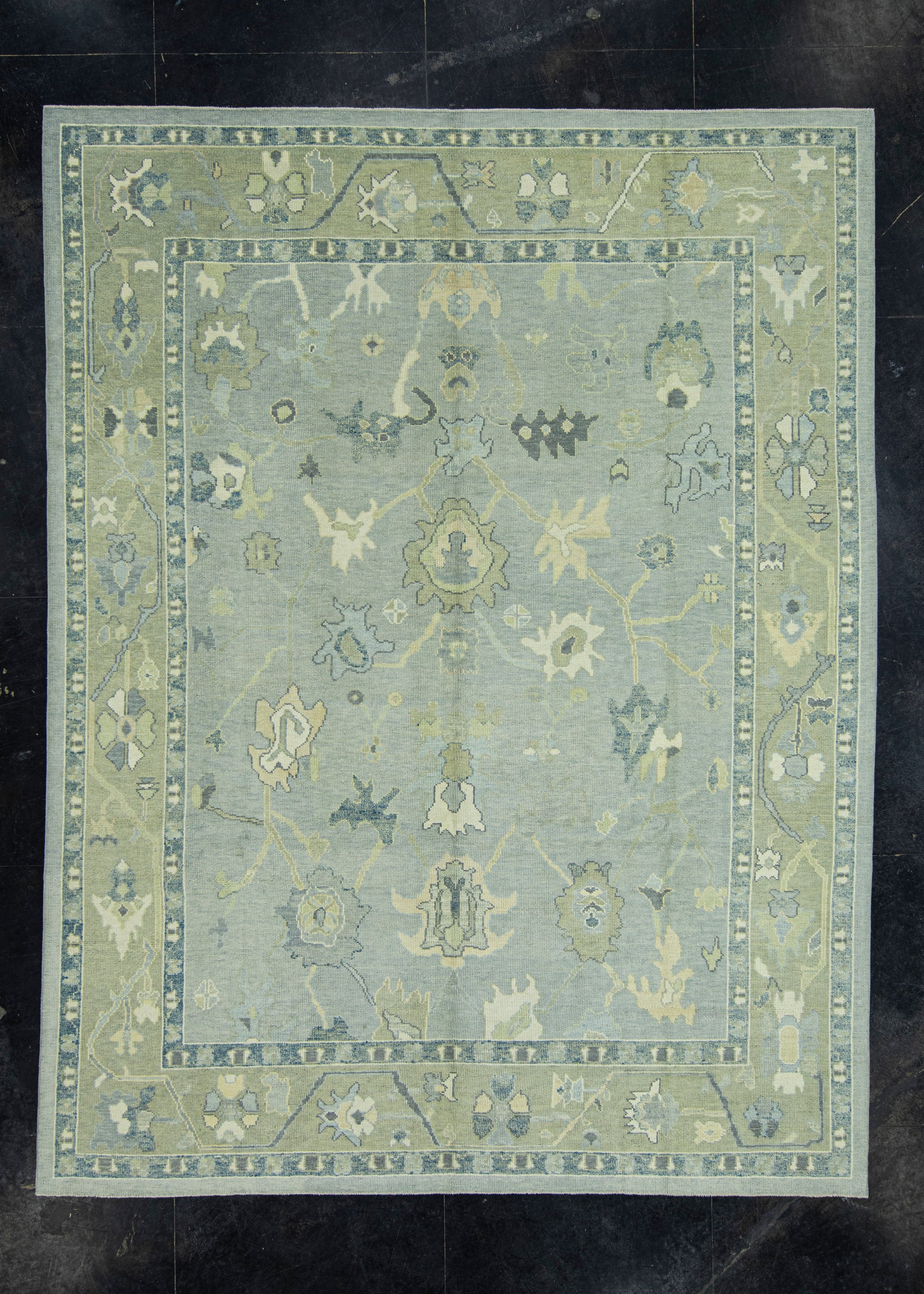 Turkish Oushak Rug 9'3" x 12' #17108