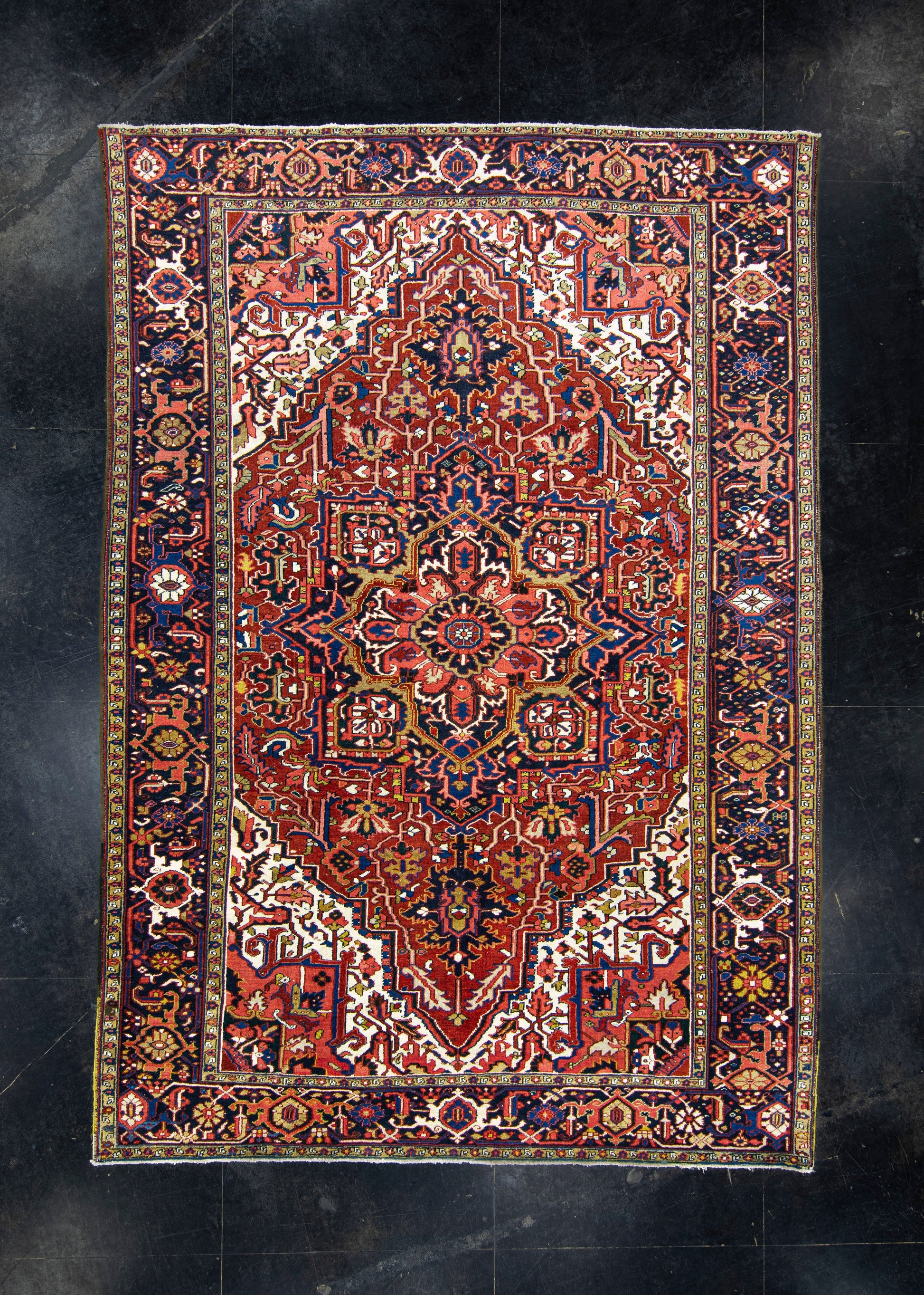 Oriental Handwoven Vintage Rug 8'1" x 11'6" #17804