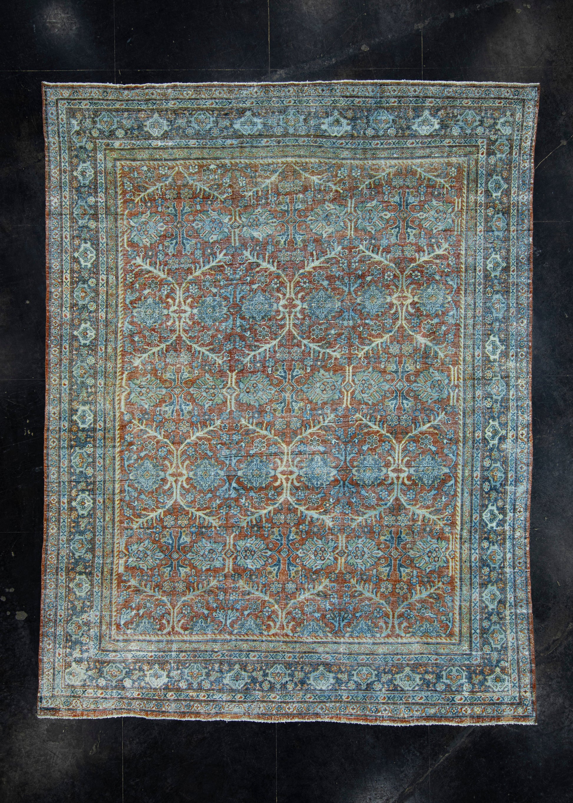 Oriental Handwoven Vintage Rug 9'7" x 12'4" #17995