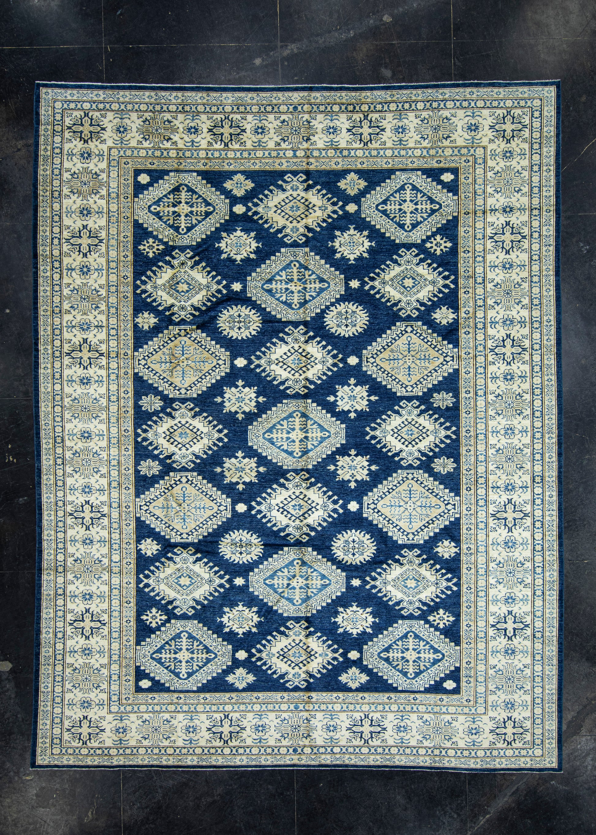 Oriental Hand Knotted Rug 9'2" x 11'9" #17907