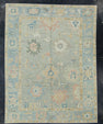 Turkish Oushak Rug 9'3" x 11'10" #17455