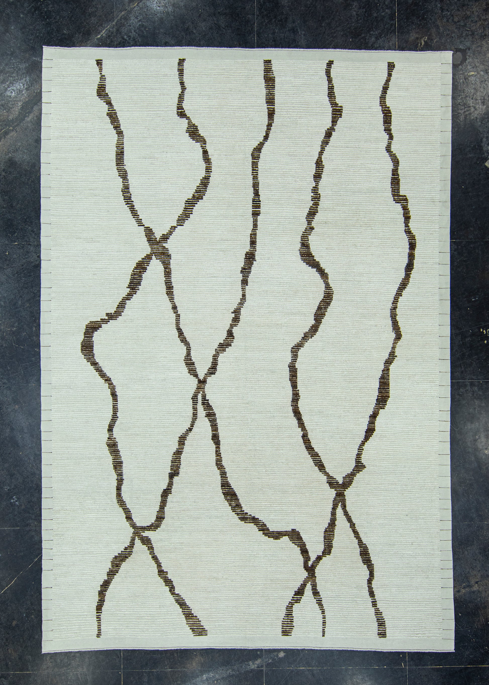 Hand Knotted Turkish Tulu Rug 8'8" x 12'8" #17553