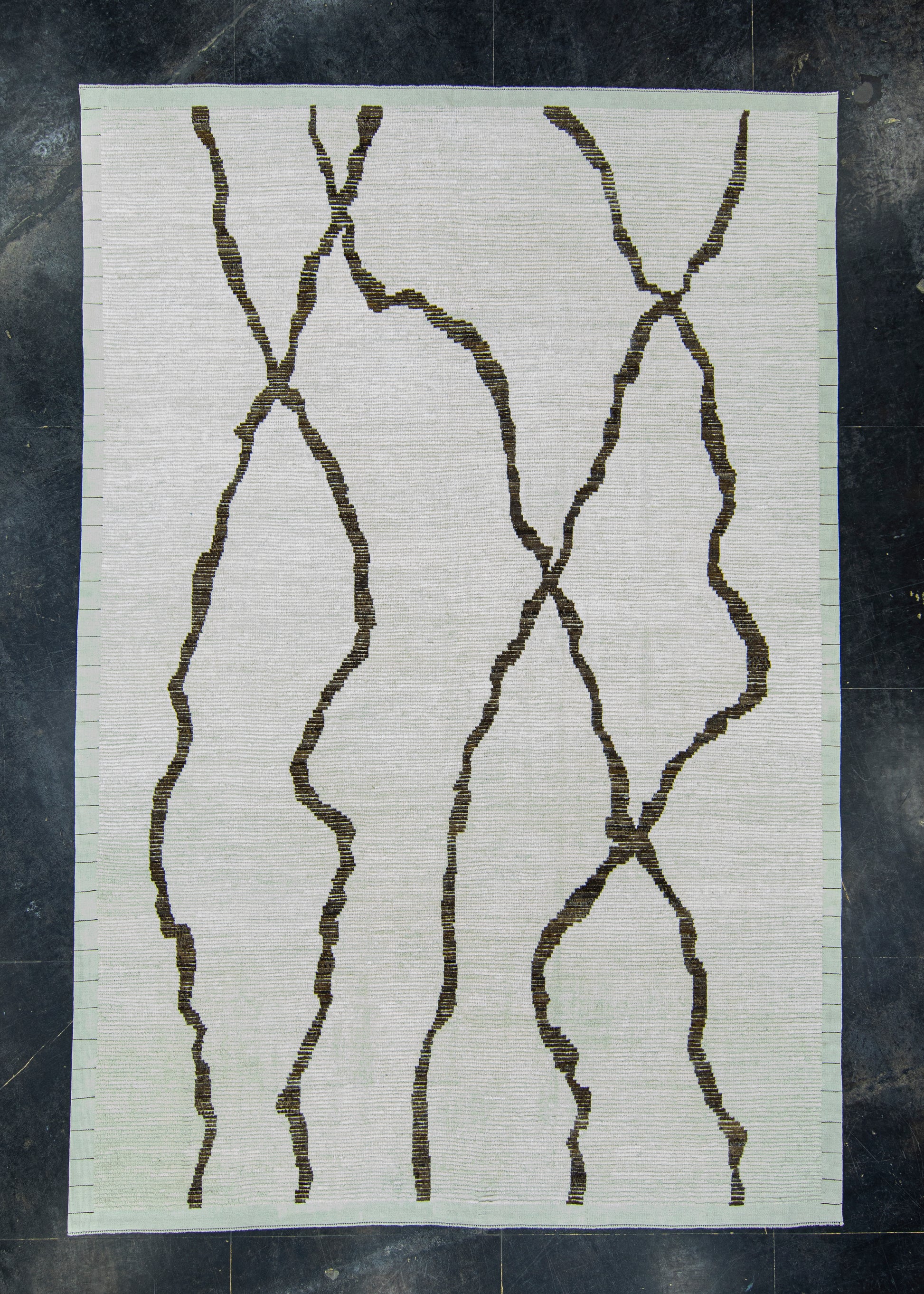 Hand Knotted Turkish Tulu Rug 8'7" x 12'10" #17356