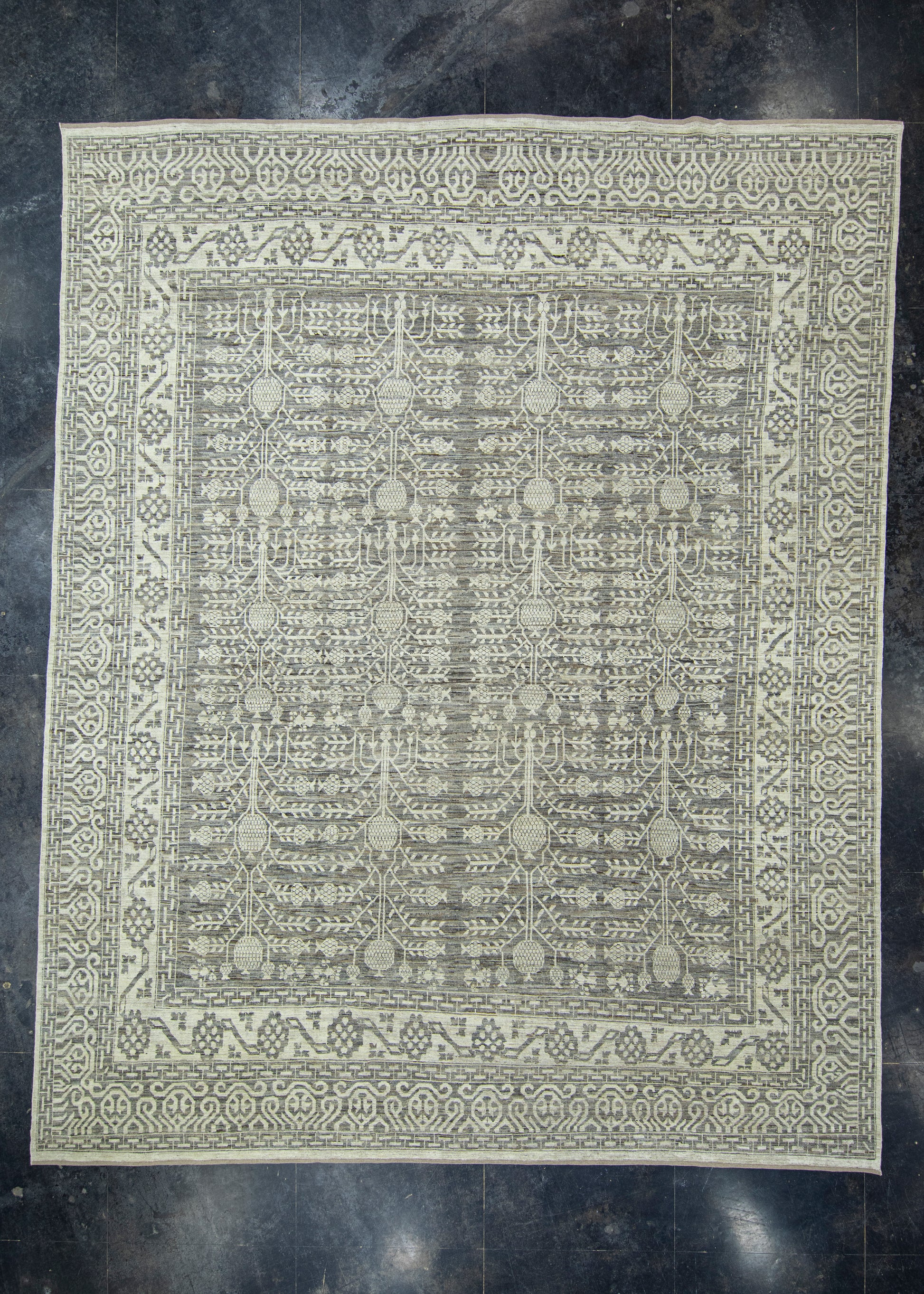 Handwoven Oushak Rug 13'5" x 16'9" #17508