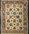 Handwoven Oushak Rug 11'5" x 14'8" #17850
