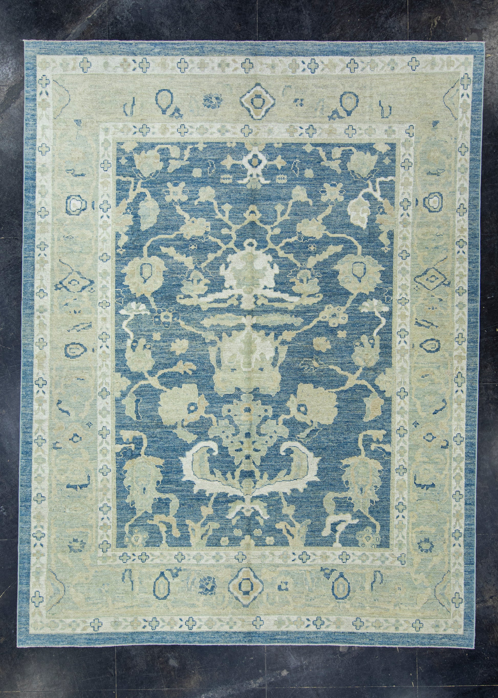 Turkish Oushak Rug 9'2" x 12' #17729