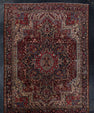 Oriental Handwoven Vintage Rug 8'9" x 11'6" #17401