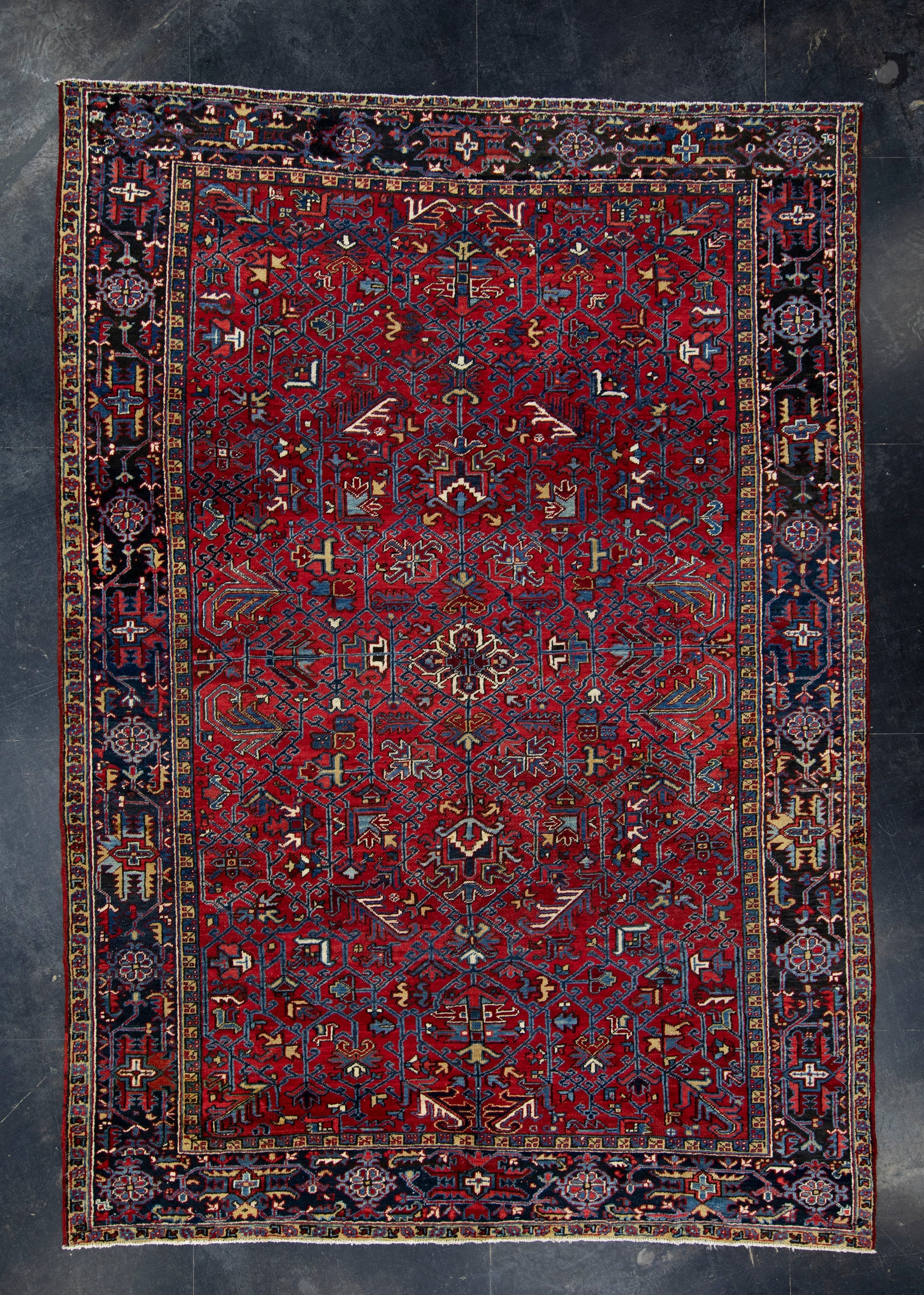 Oriental Handwoven Vintage Rug 8'4" x 11'8" #17403