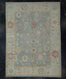 Handwoven Oushak Rug 8'10" x 12' #17431