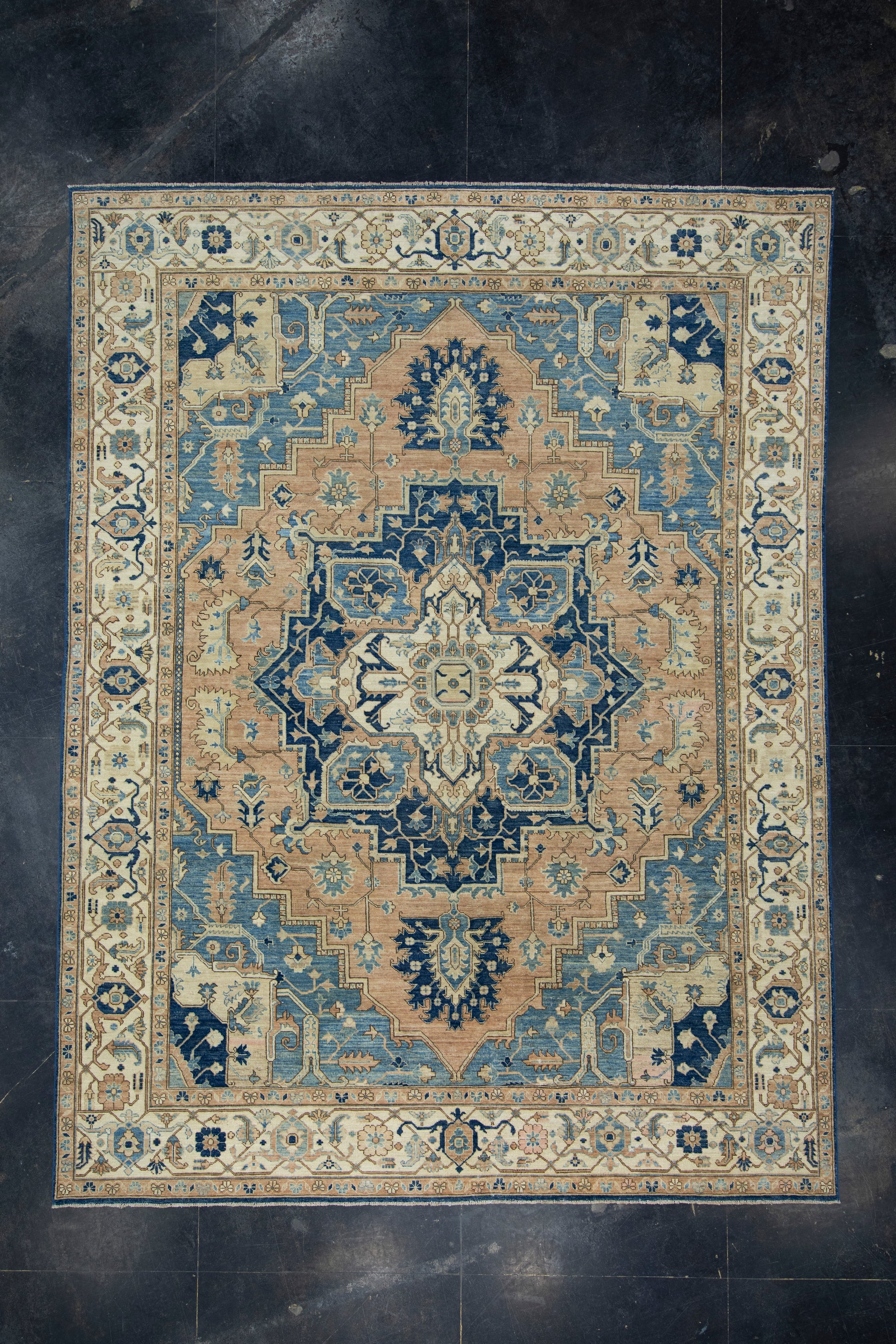 Oriental Hand Knotted Rug 9' x 11'9" #17434