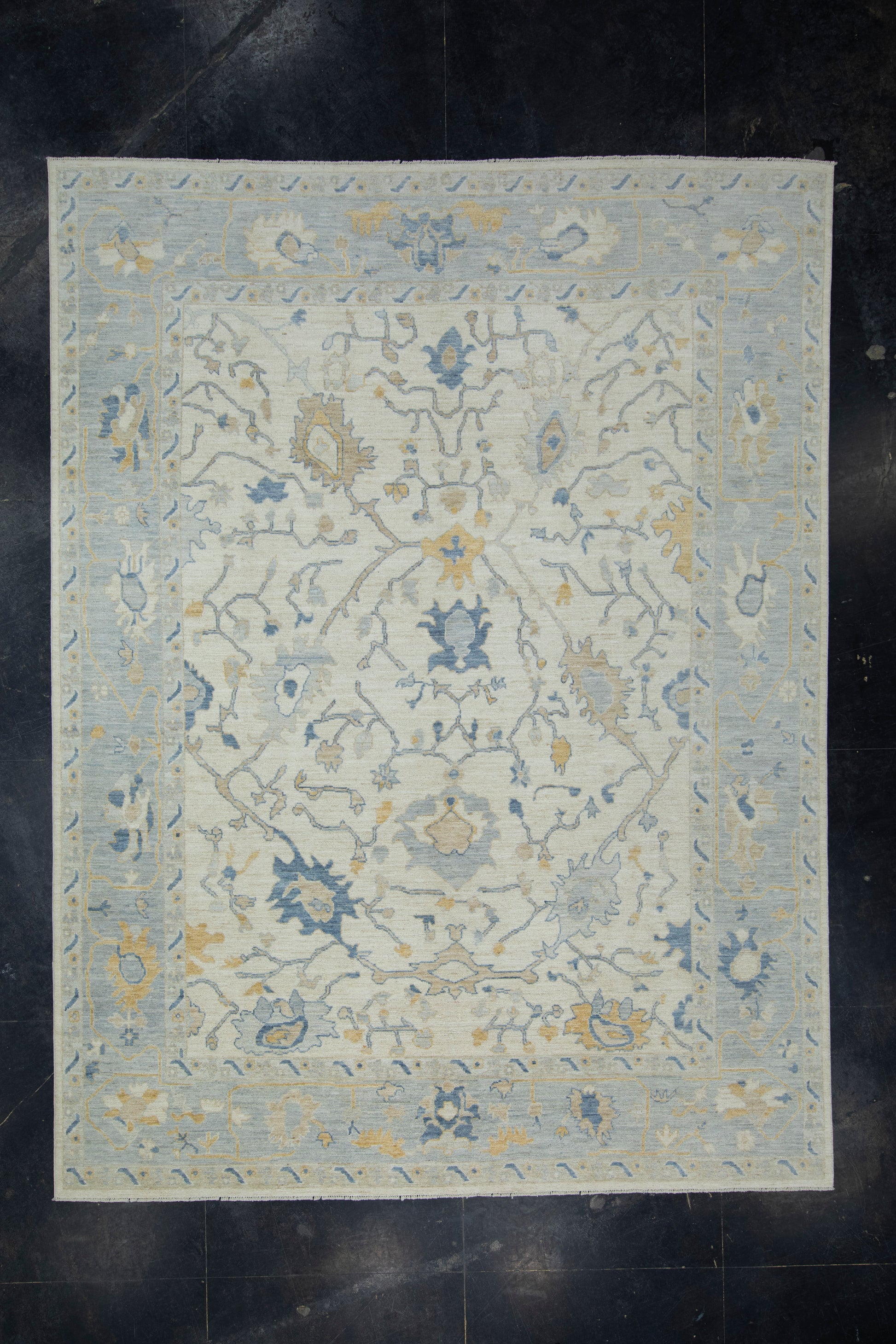 Turkish Oushak Rug 9' x 12' #17432