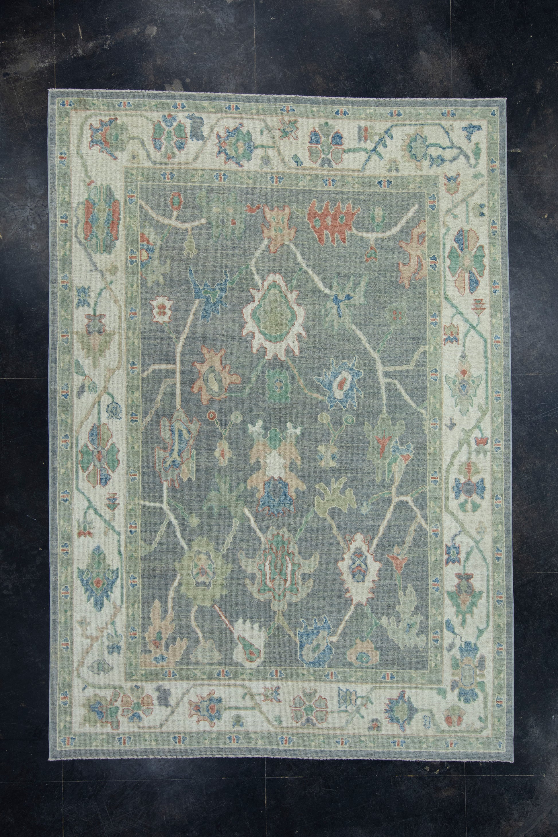 Turkish Oushak Rug 7' x 9'11" #17727
