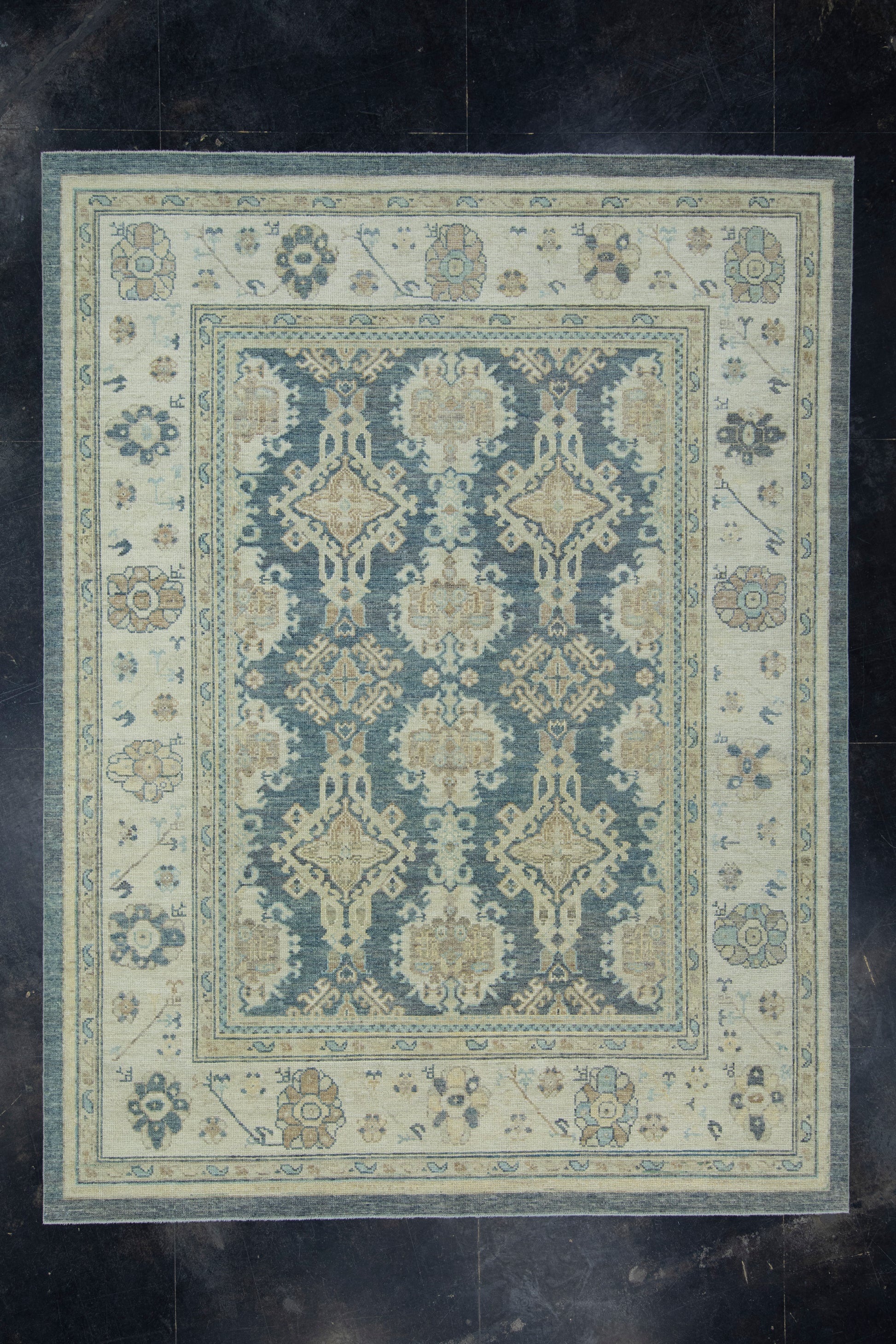 Turkish Oushak Rug 7'11" x 10'5" #17293