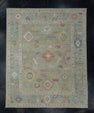 Handwoven Oushak Rug 8'2" x 10' #17407