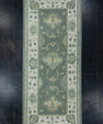 Turkish Oushak Rug 4'2" x 9'7" #17167