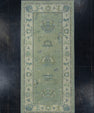 Turkish Oushak Rug 3'10" x 8'2" #17005