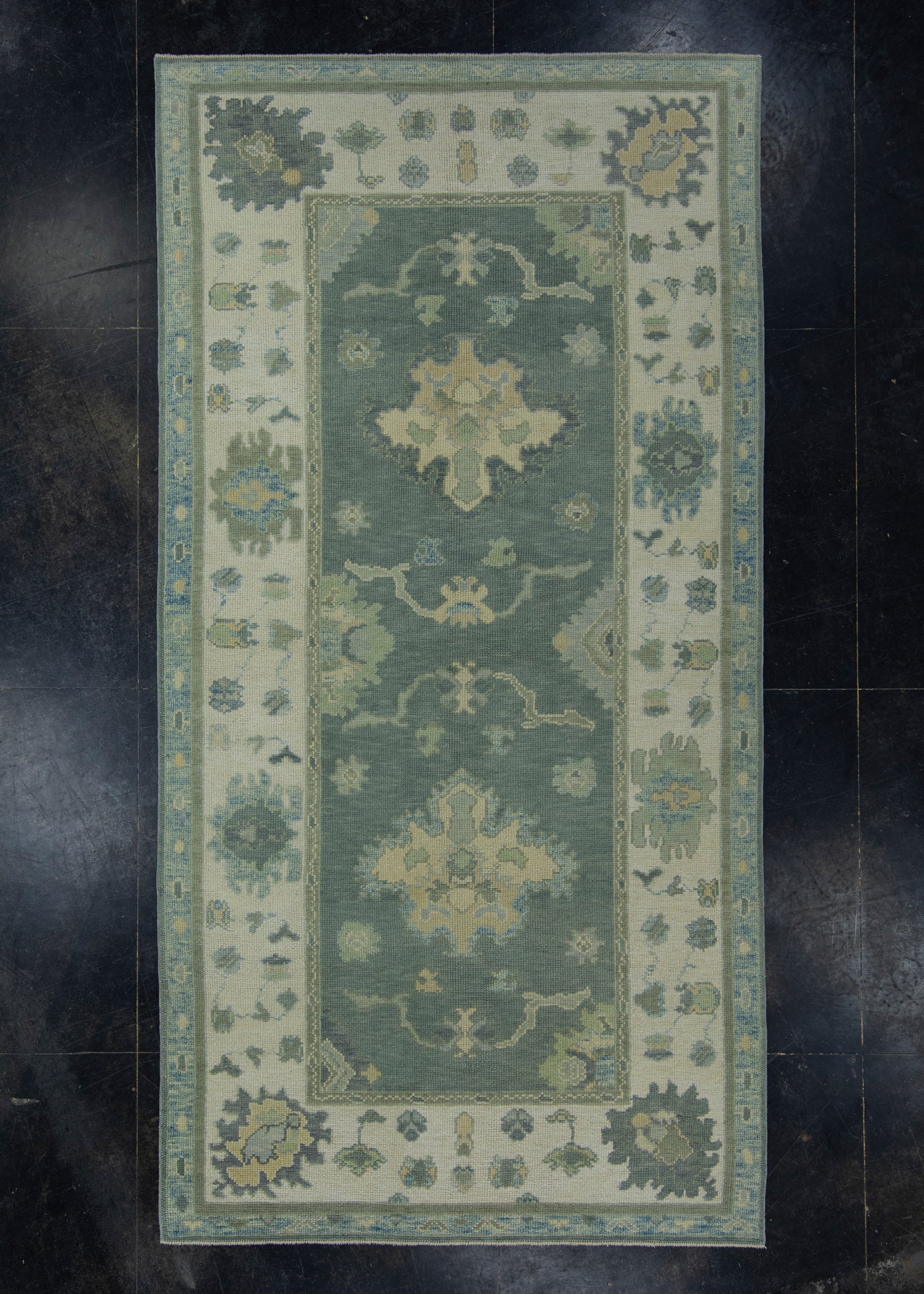 Turkish Oushak Rug 5' x 9'10" #17178