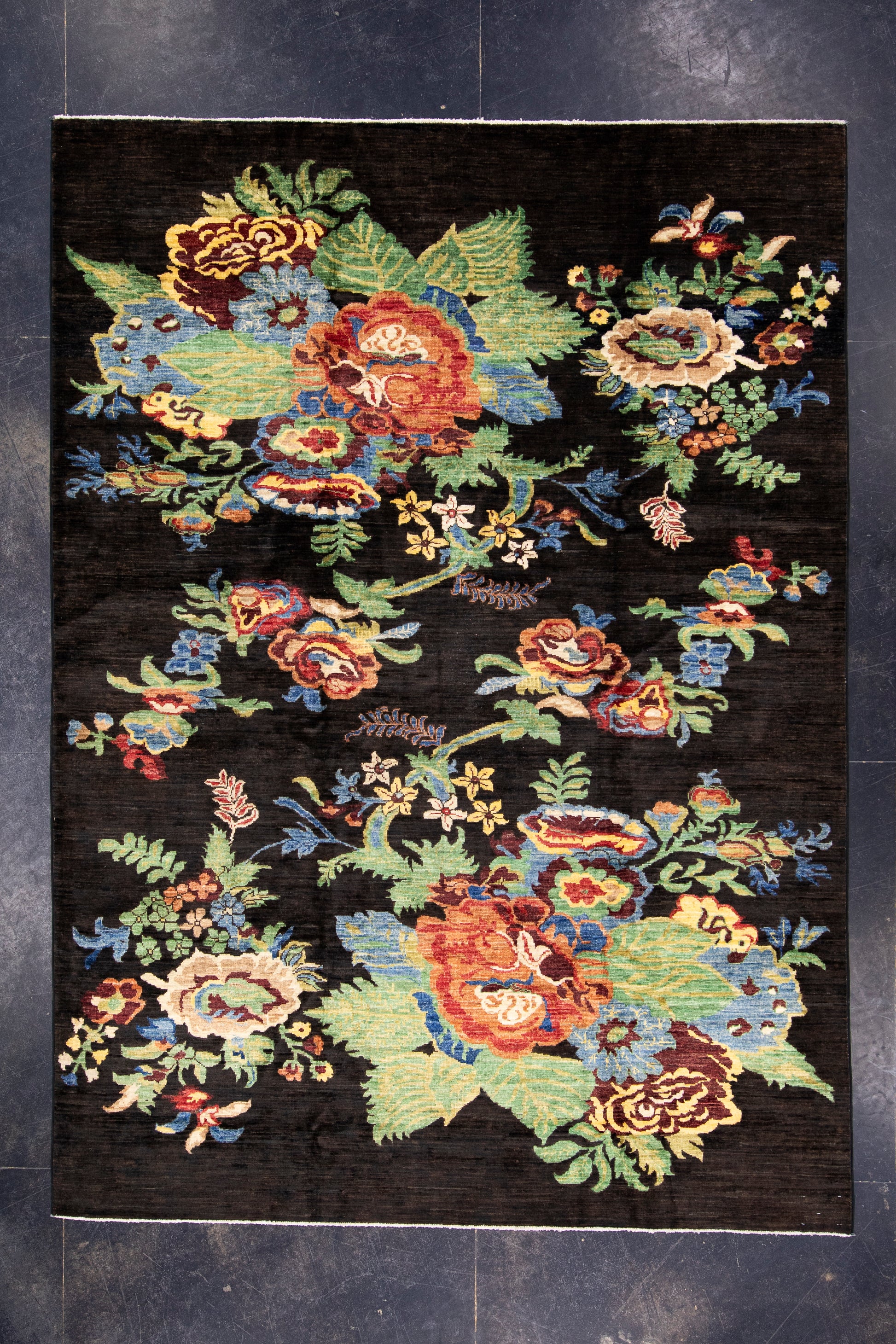 Handwoven Oushak Rug 5'8" x 7'11" #17906