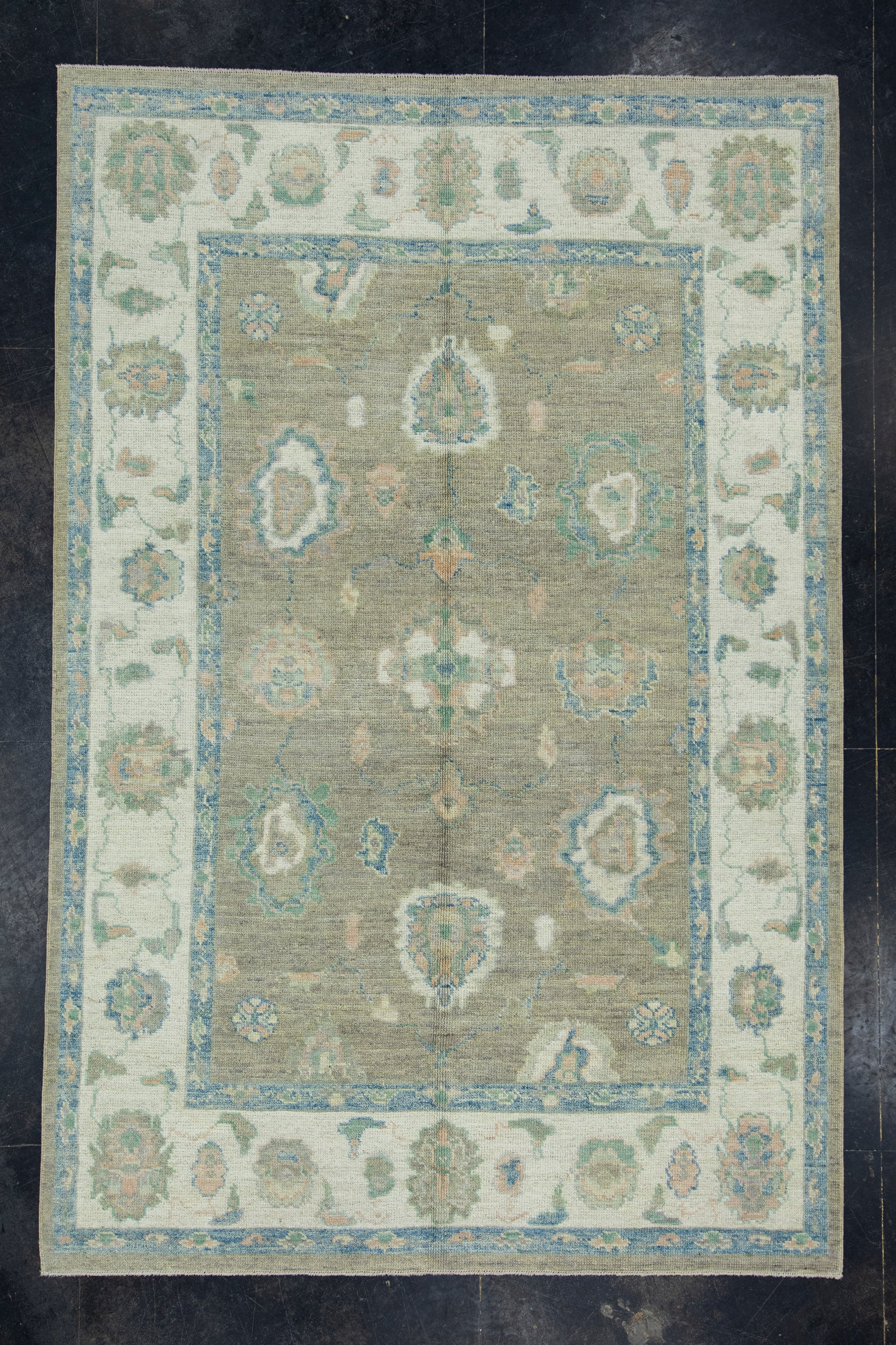 Turkish Oushak Rug 6' x 9'1" #17726