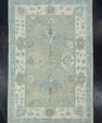 Turkish Oushak Rug 6'3" x 9'3" #17886