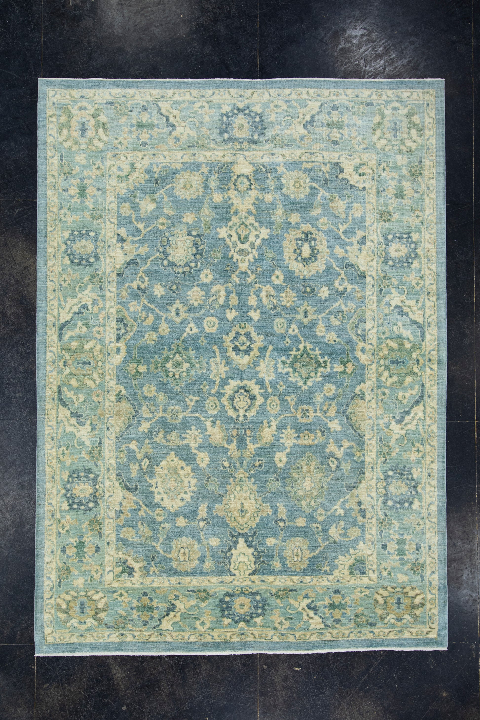 Turkish Oushak Rug 5'7" x 7'10" #17187