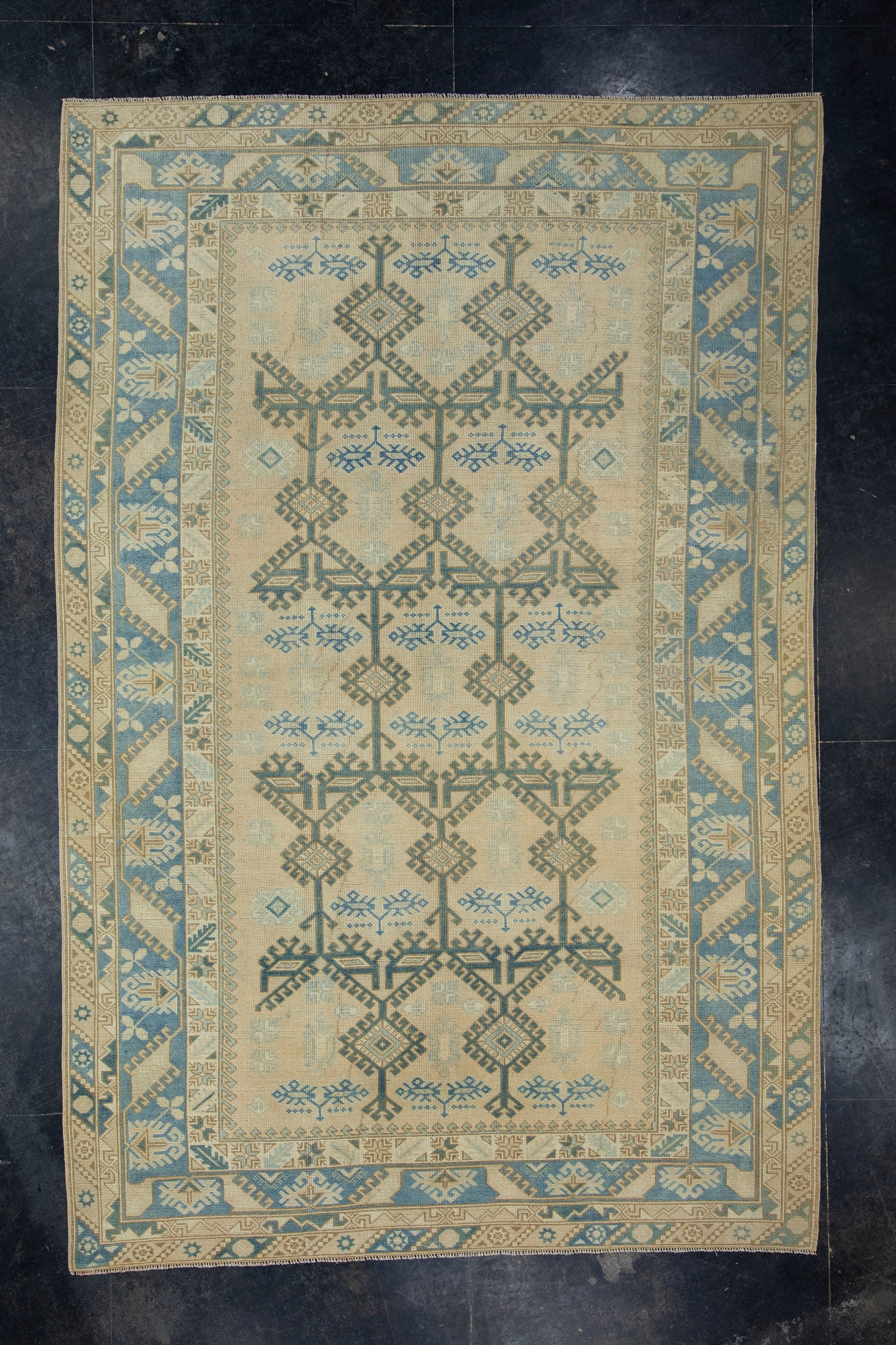 Turkish Vintage Rug 6'4" x 9'8" #17101