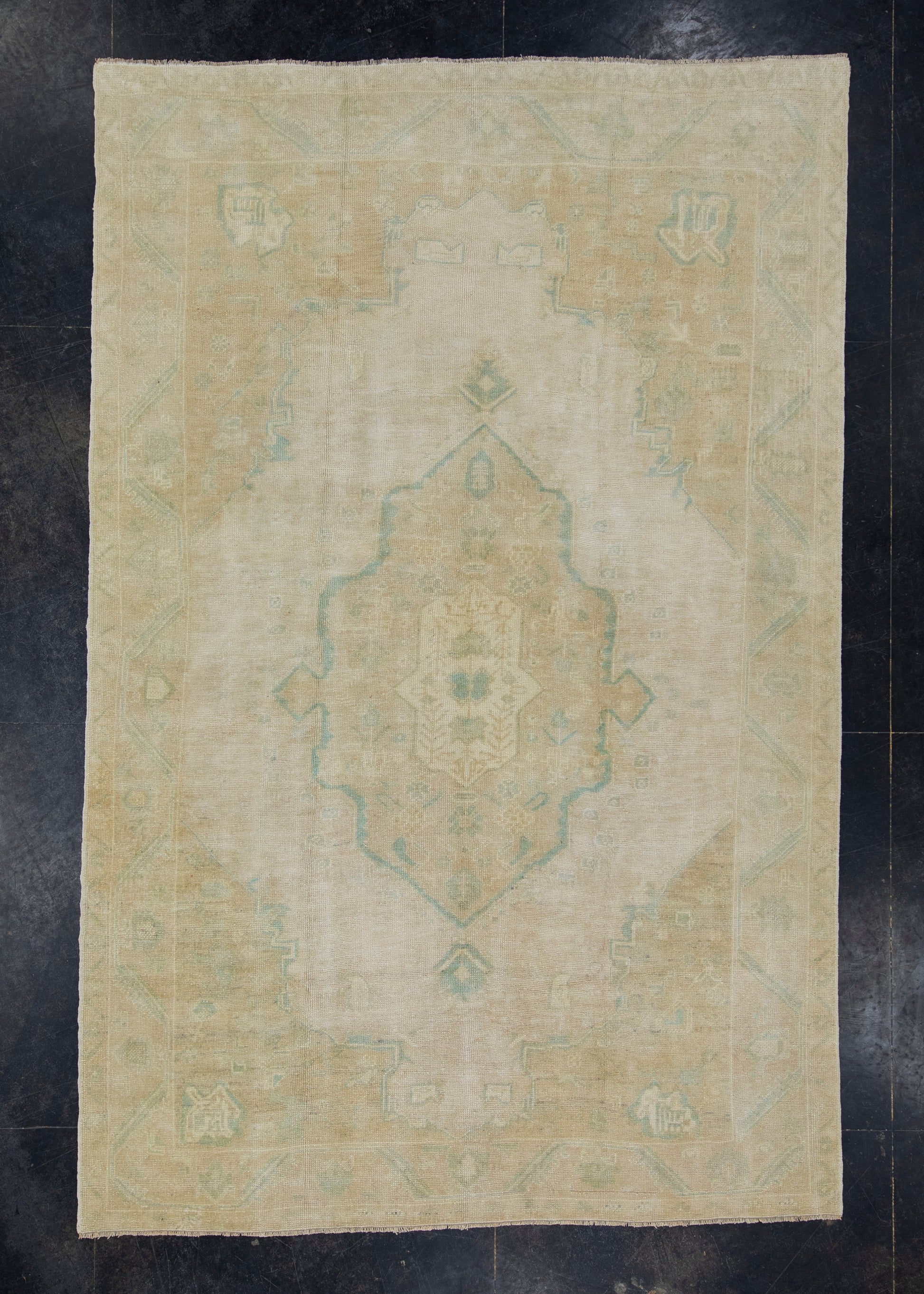 Turkish Vintage Rug 5'9" x 8'10" #17710