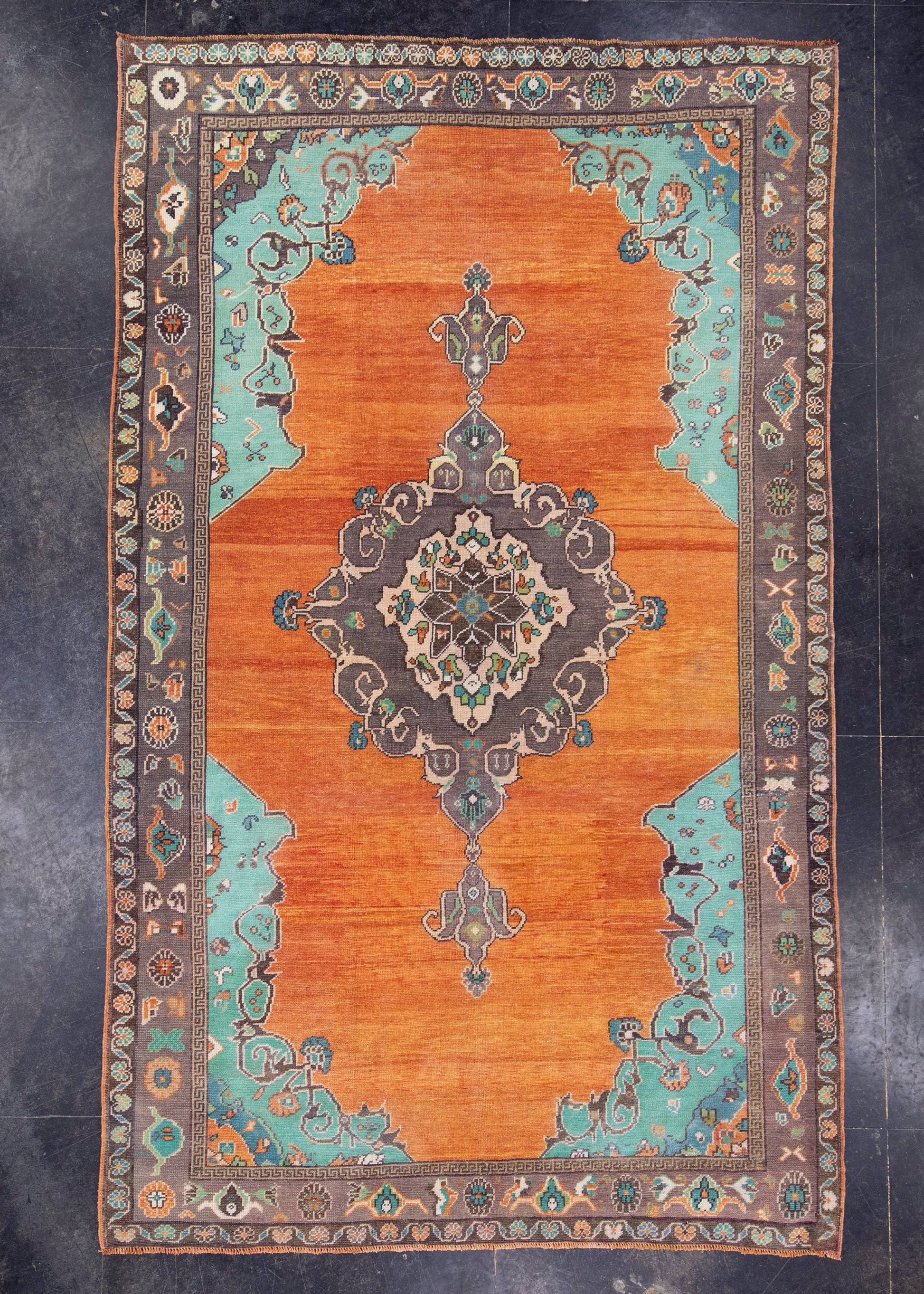 Turkish Vintage Rug 5'9" x 9'7" #17705