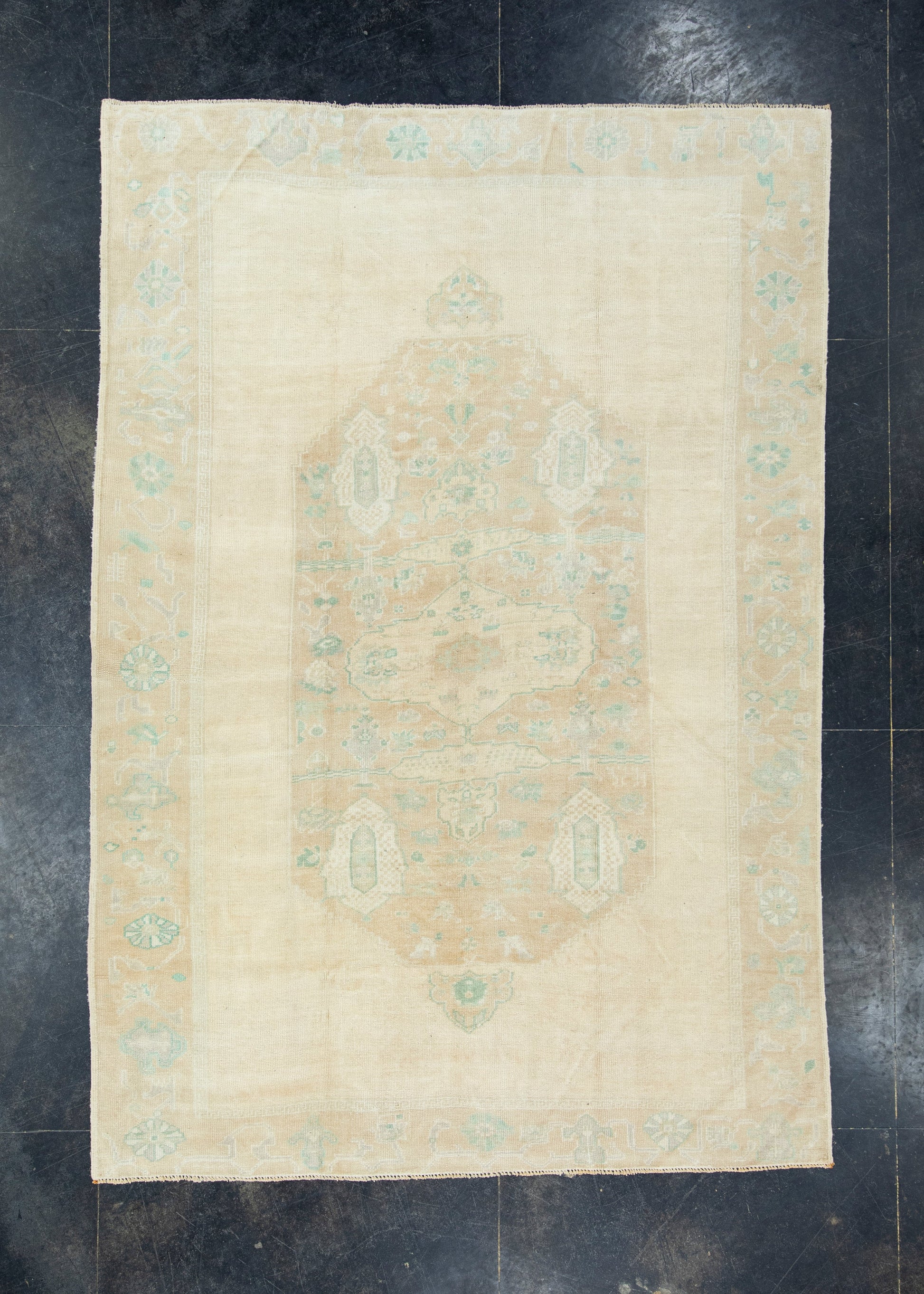 Turkish Vintage Rug 5'7" x 8'2" #17702