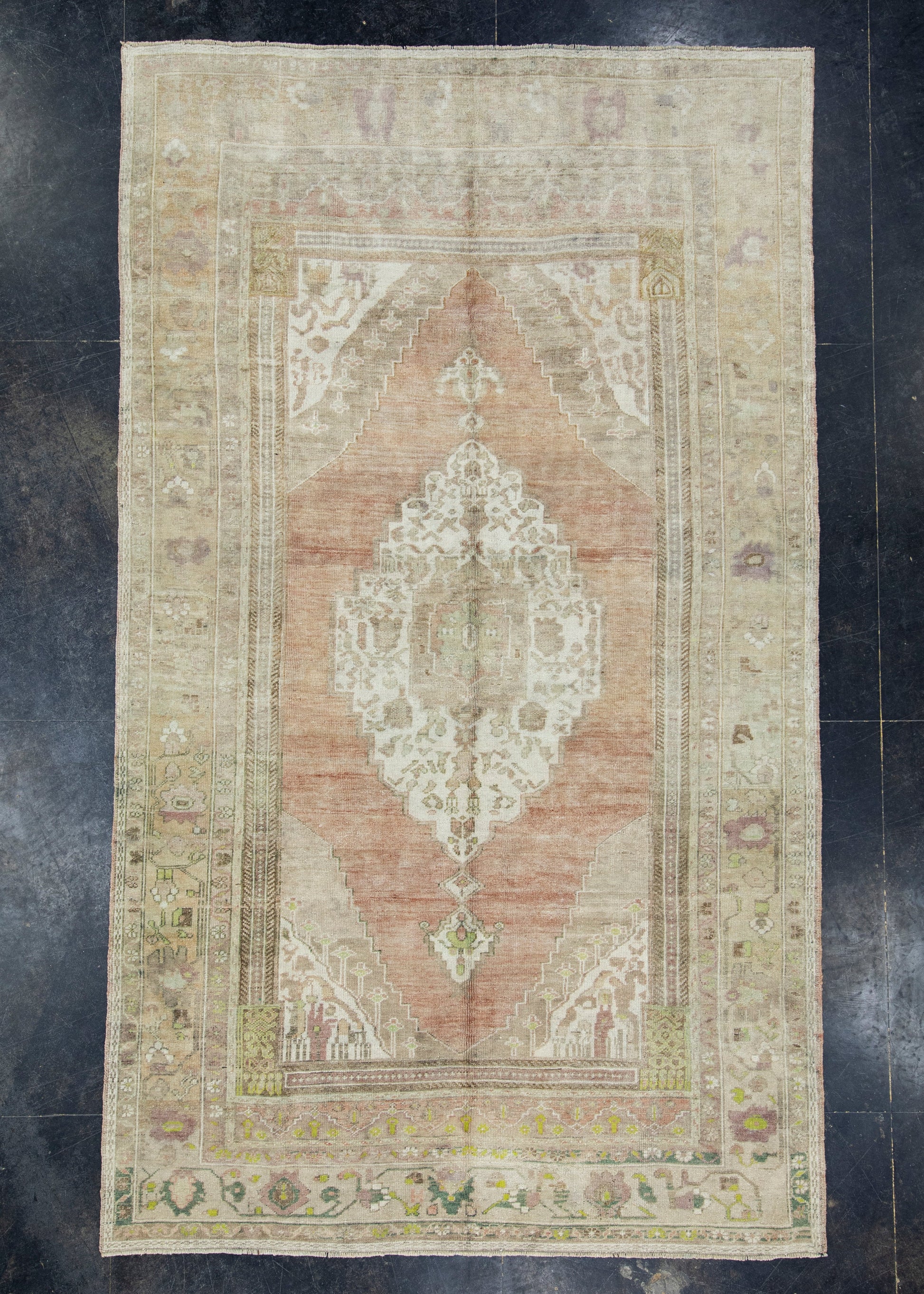 Turkish Vintage Rug 5'6" x 9'5" #17806