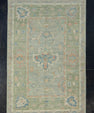 Turkish Oushak Rug 4' x 6' #17827